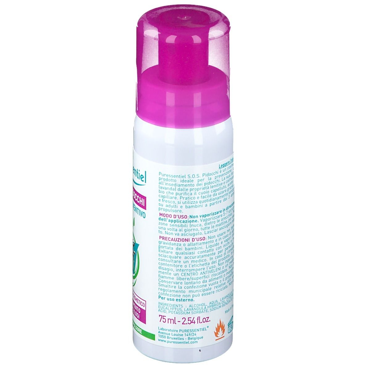 Puressential S.O.S. Pidocchi Spray Preventivo