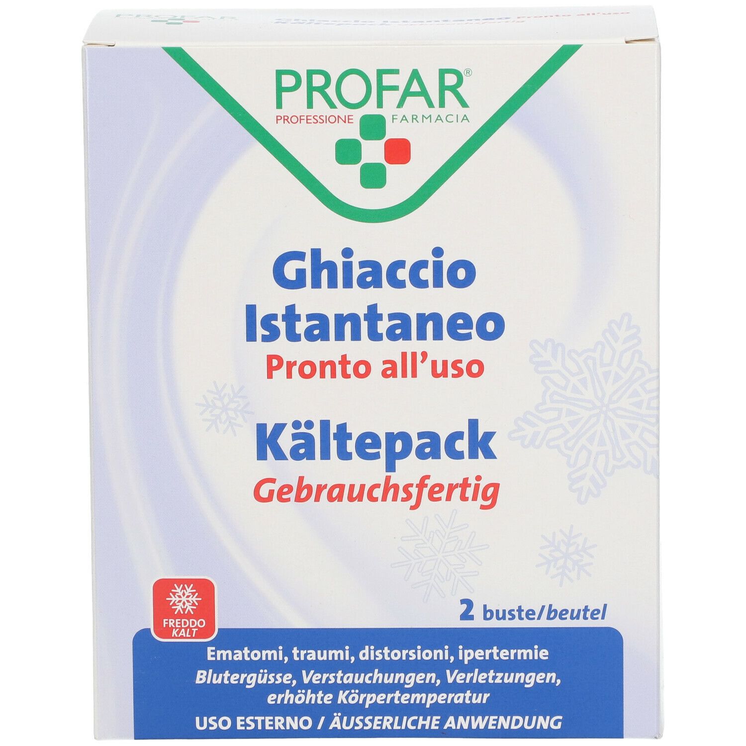 PROFAR® Ghiaccio Istantaneo 2 pz