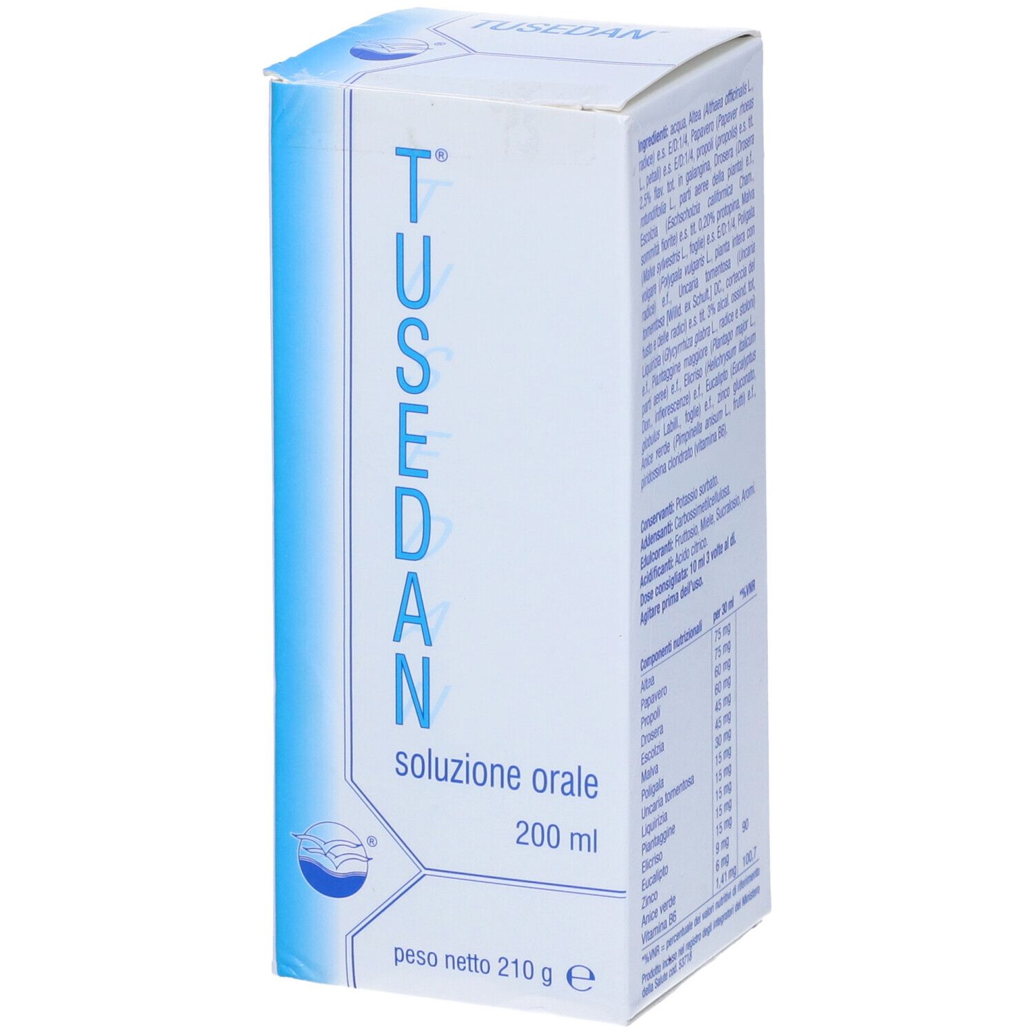 Tusedan Sciroppo 200 Ml