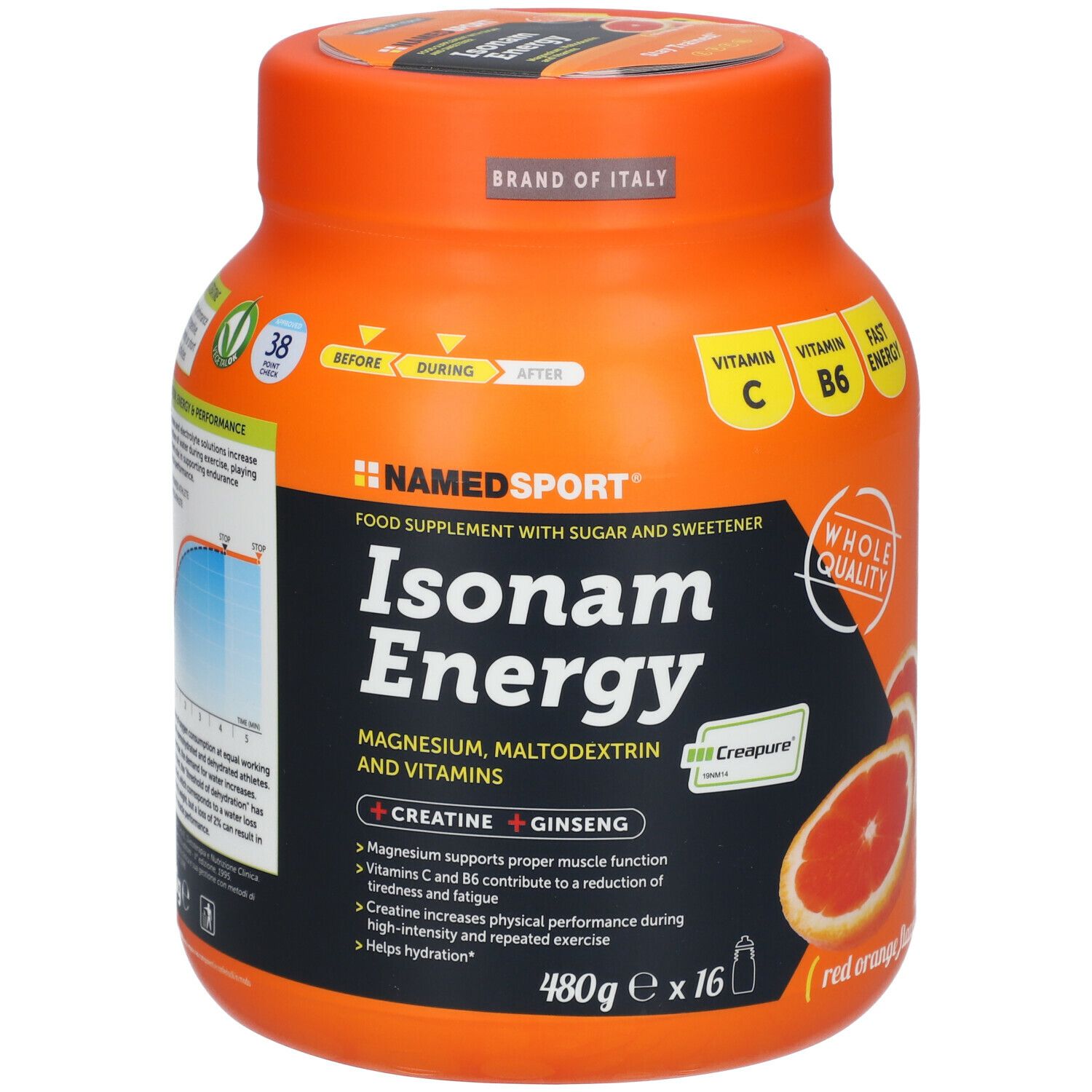 NAMEDSPORT® Isonam Energy Orange