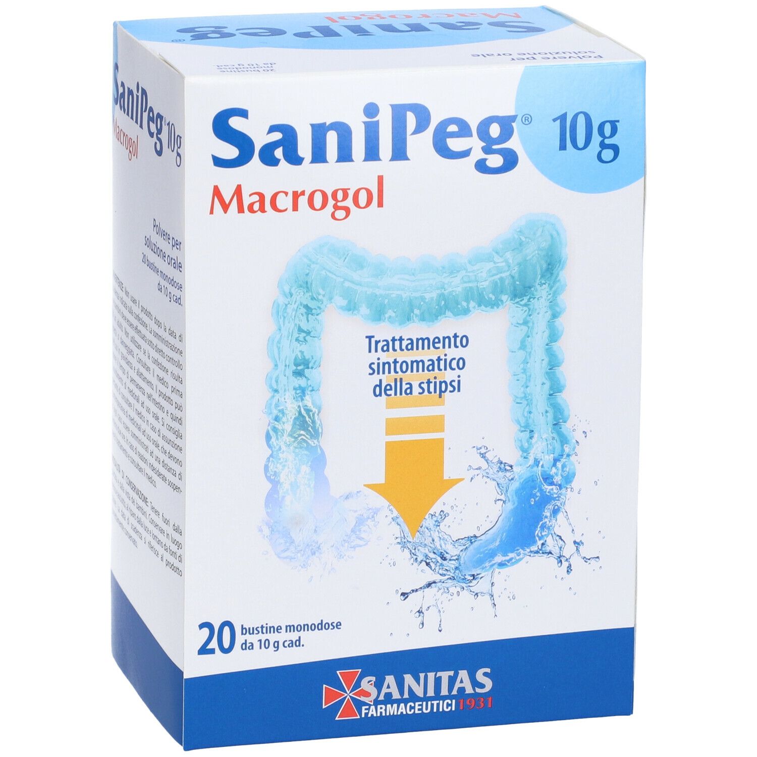 Sanipeg® 10 g Macrogol Bustine