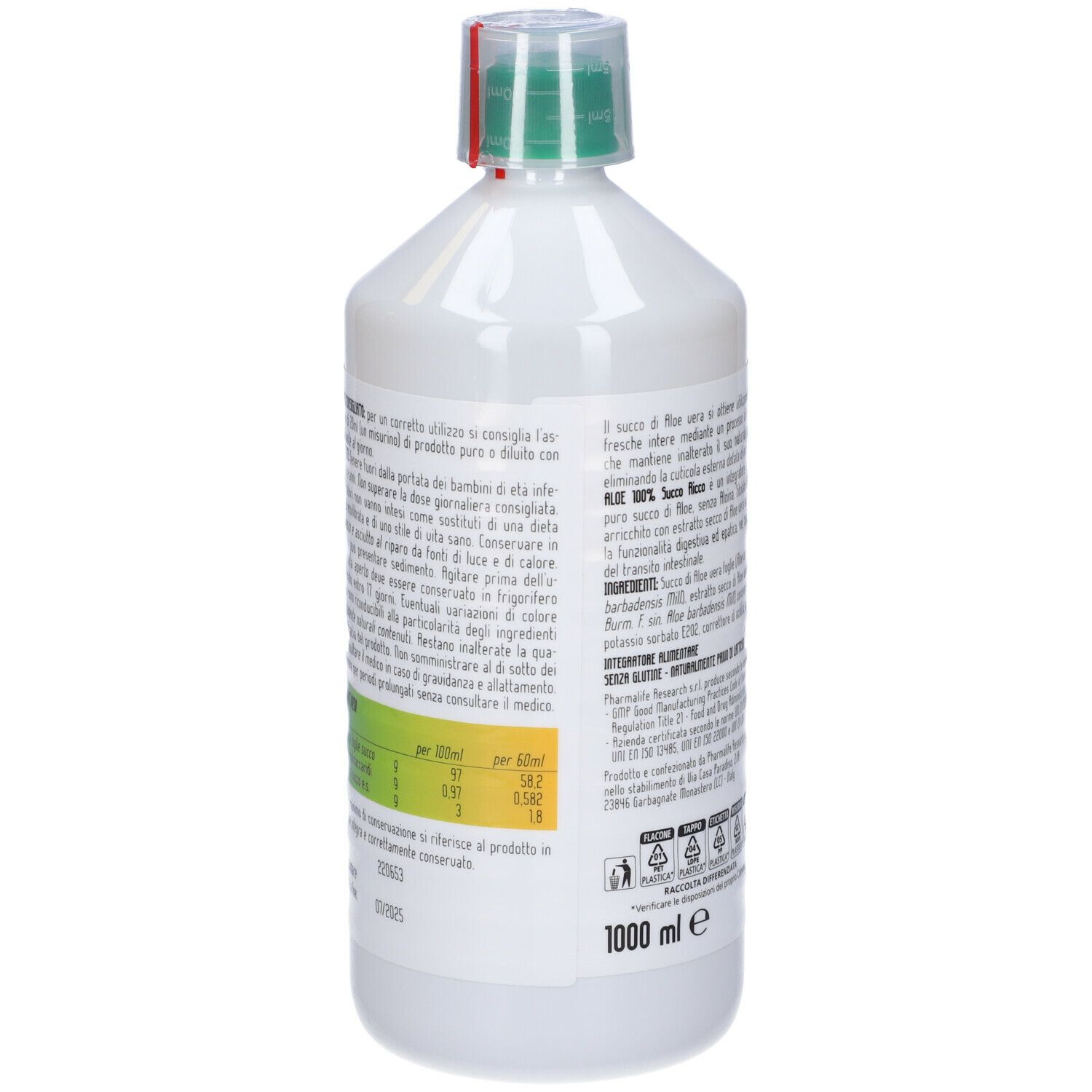 Pharmalife Aloe 100 % Bio