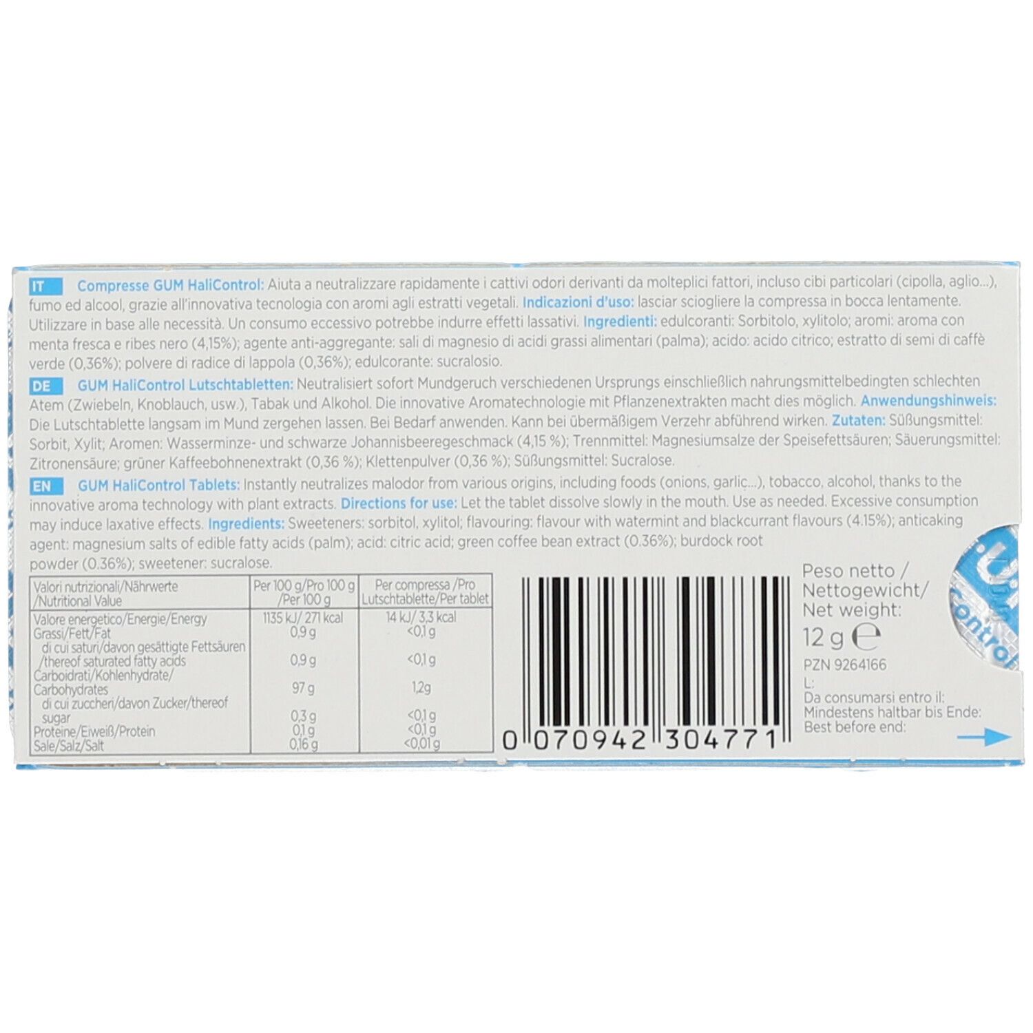 GUM® HaliControl® Compresse
