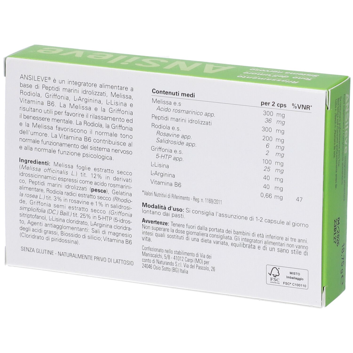 ANSileve Capsule