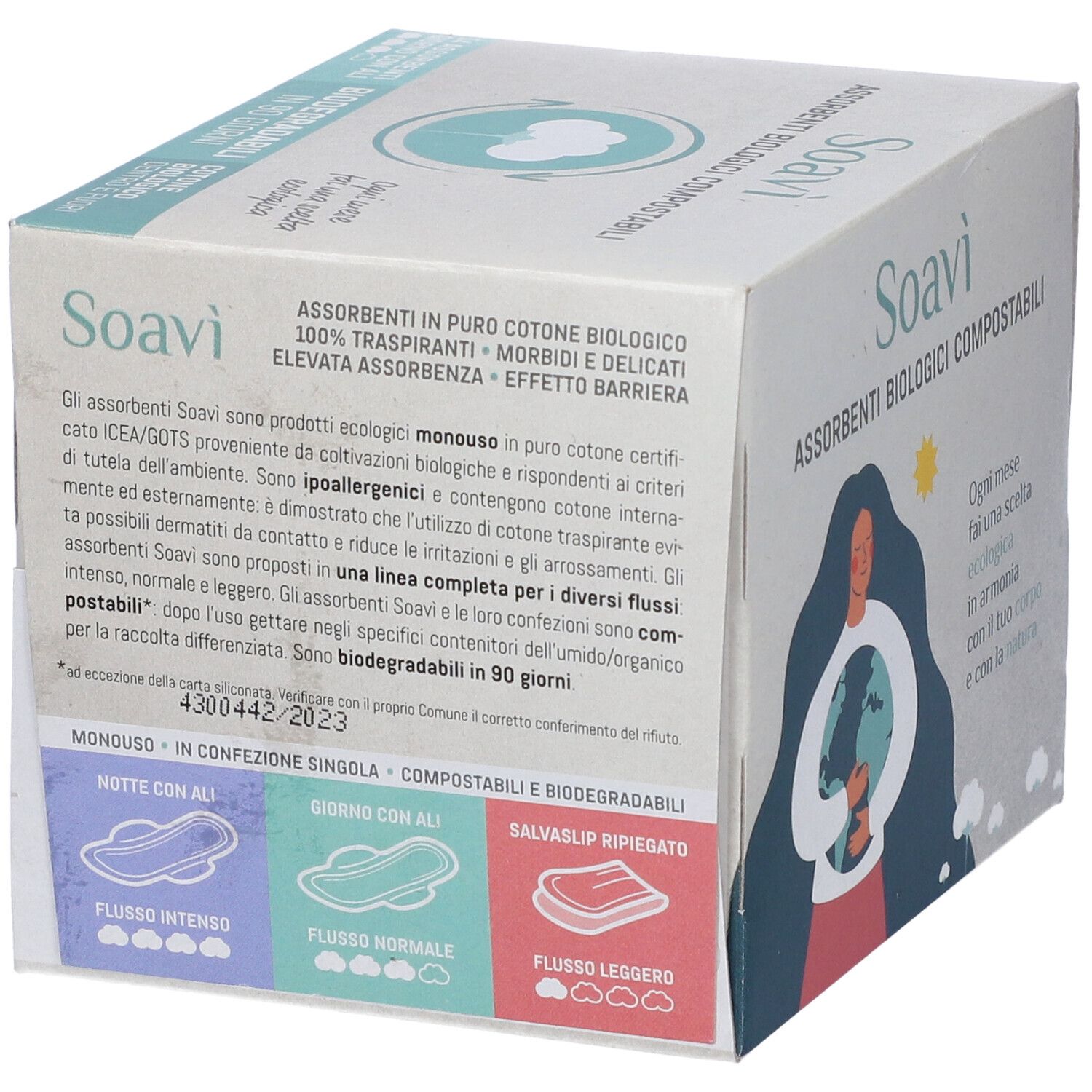 Soavi Assorbenti Bio Ali Giorno