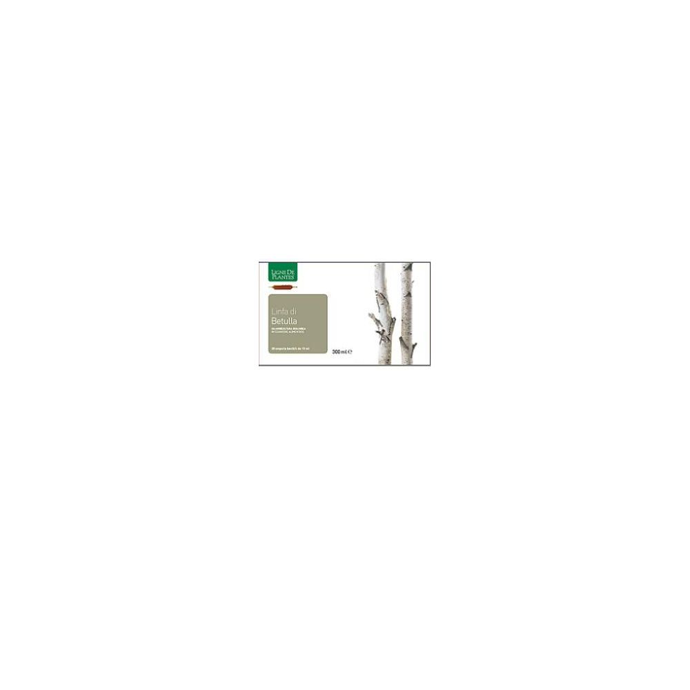 Linfa Di Betulla Biologico 20 Ampolle Bevibili Da 15 Ml