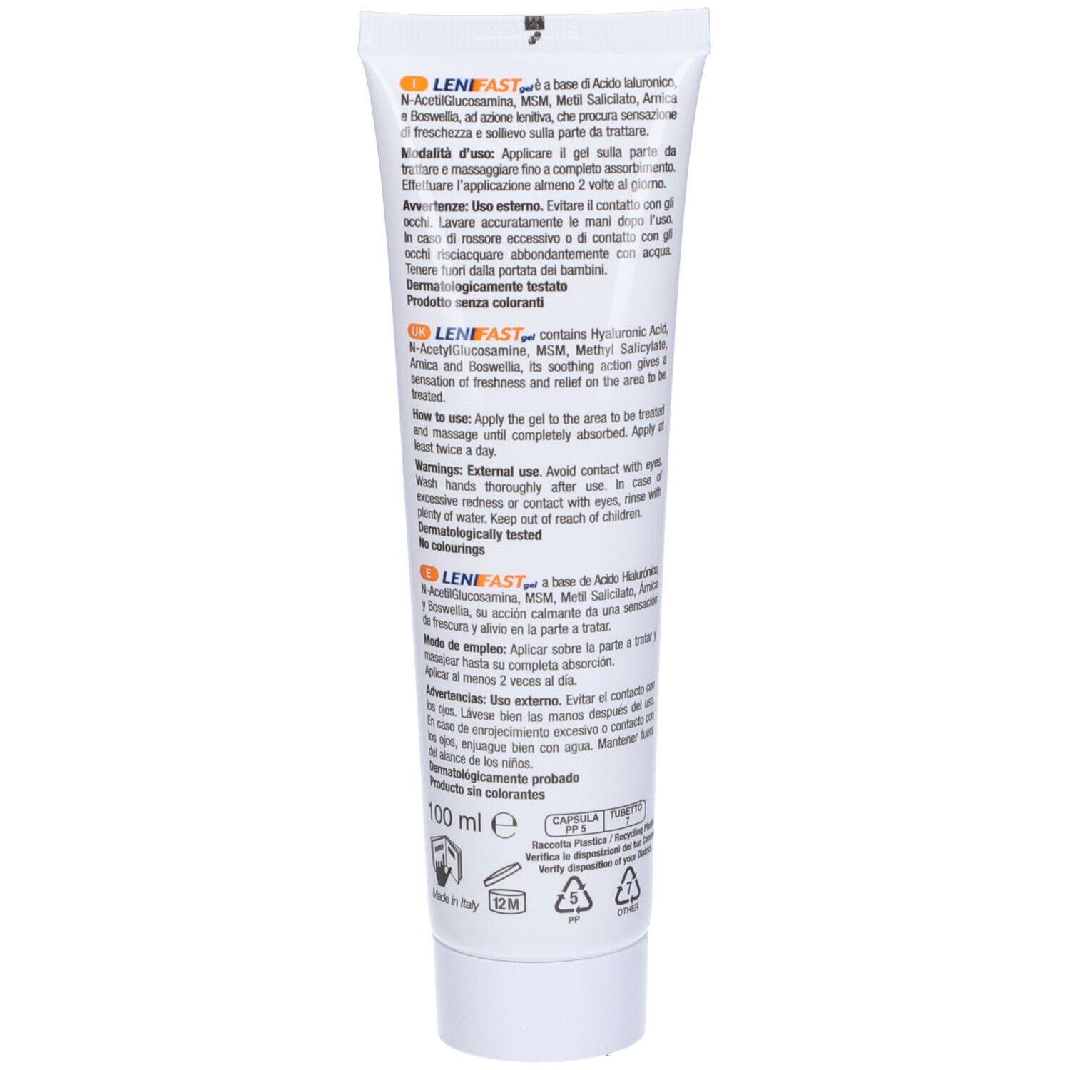 Lenifast Gel 100Ml