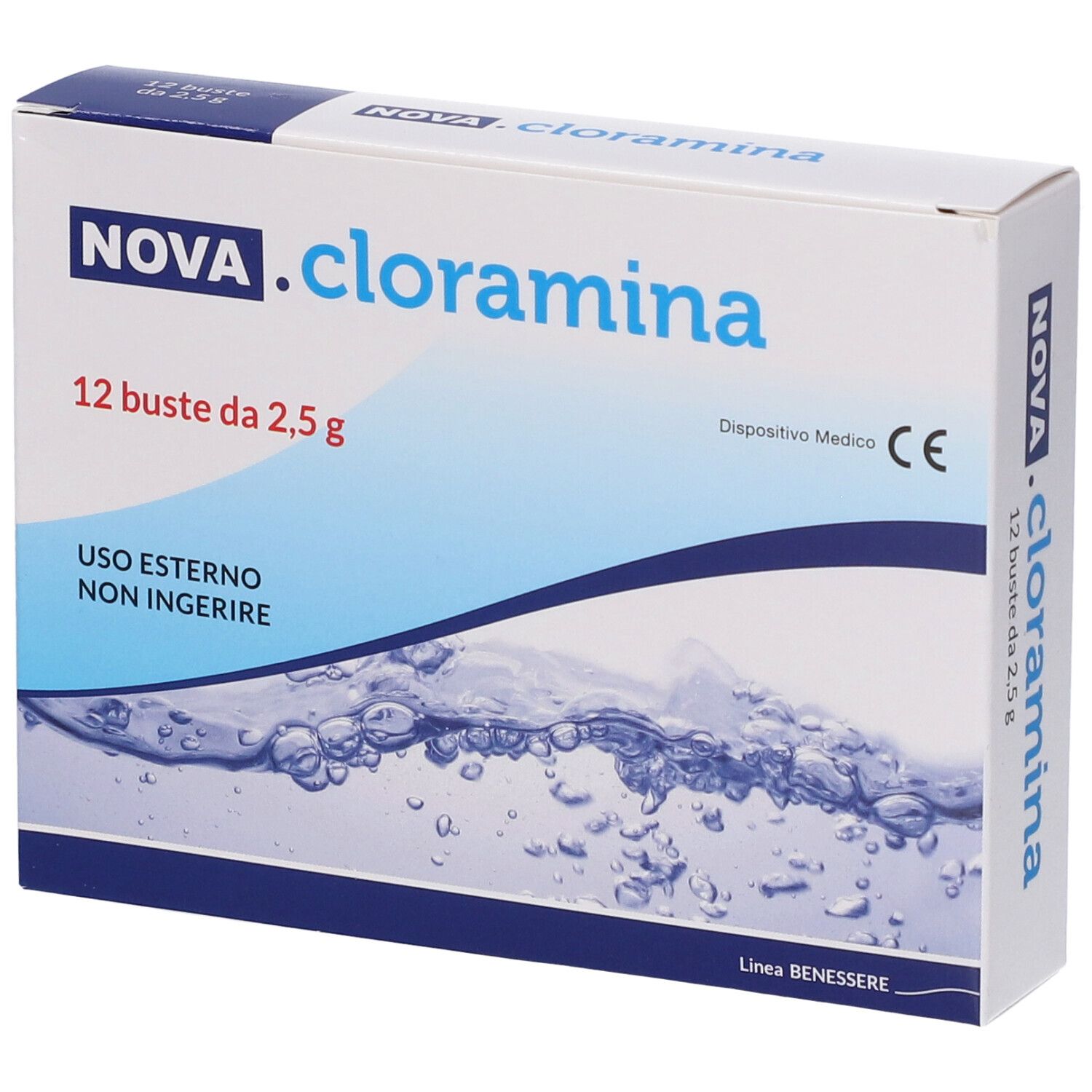 NOVA.CLORAMINA 2,5 g buste disinfettante