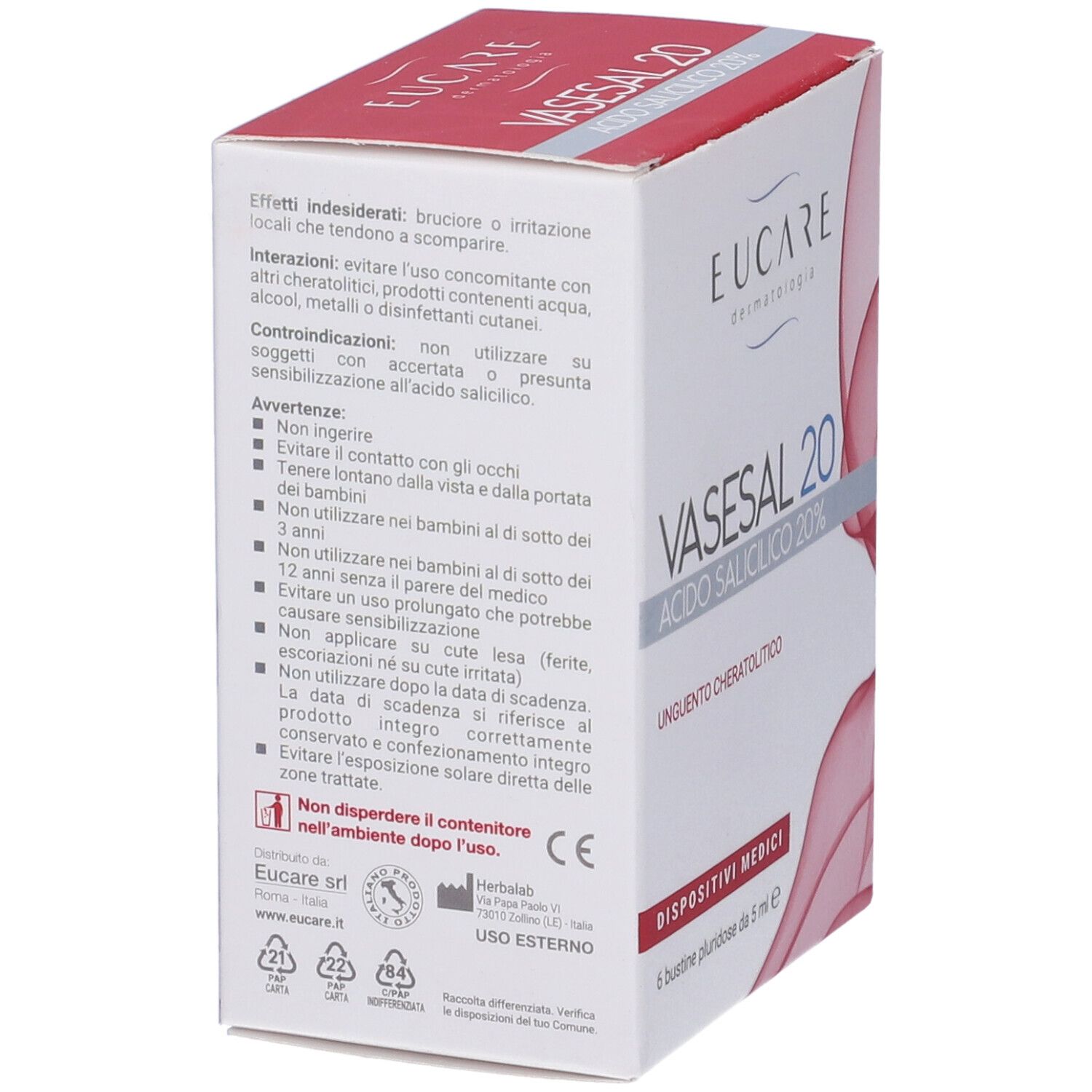 EUCARE Vasesal 20