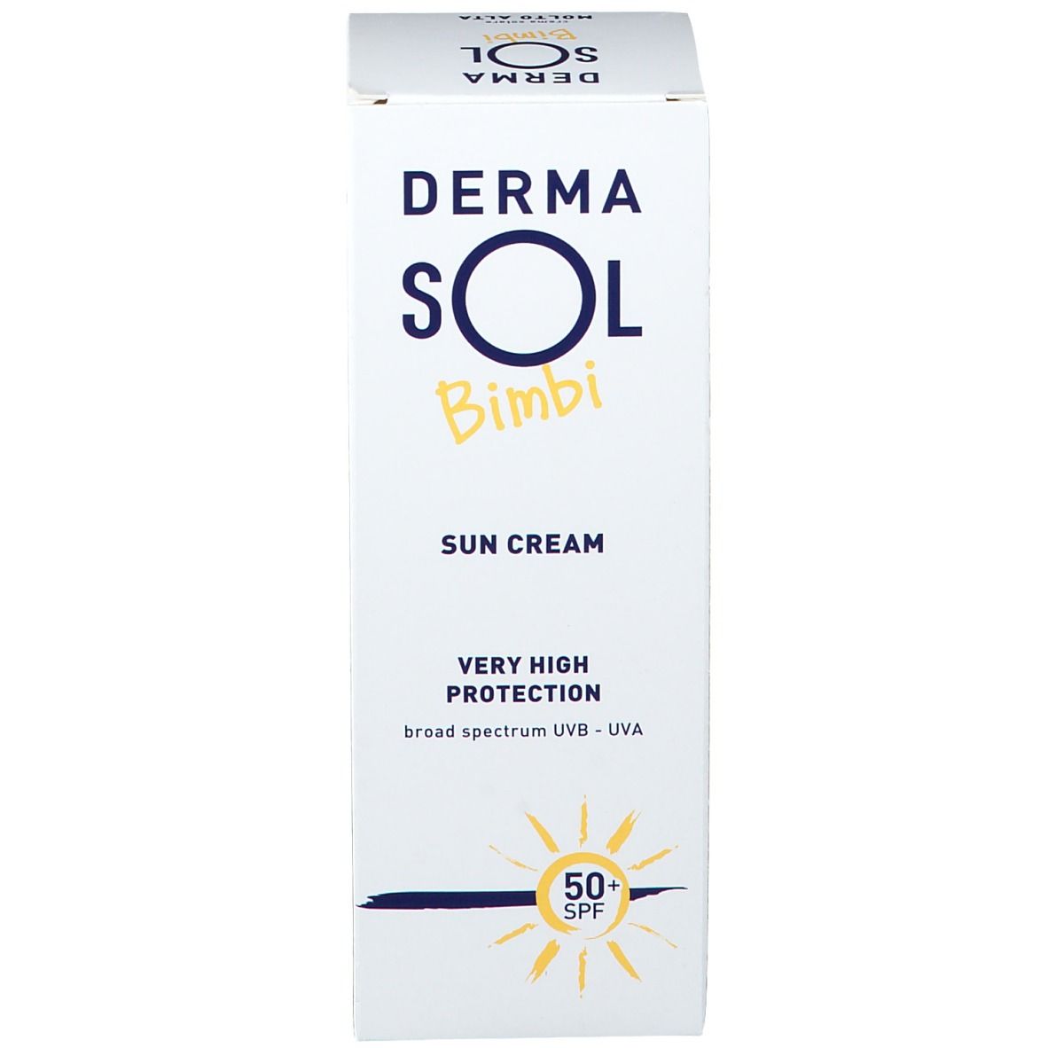 Dermasol Bimbi Crema Solare Protezione Molto Alta SPF 50+