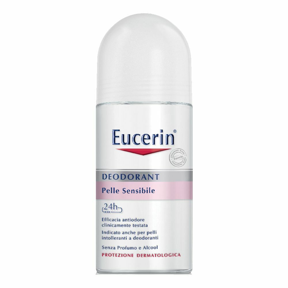 Eucerin® 24h Deodorante pelle sensibile Roll-on