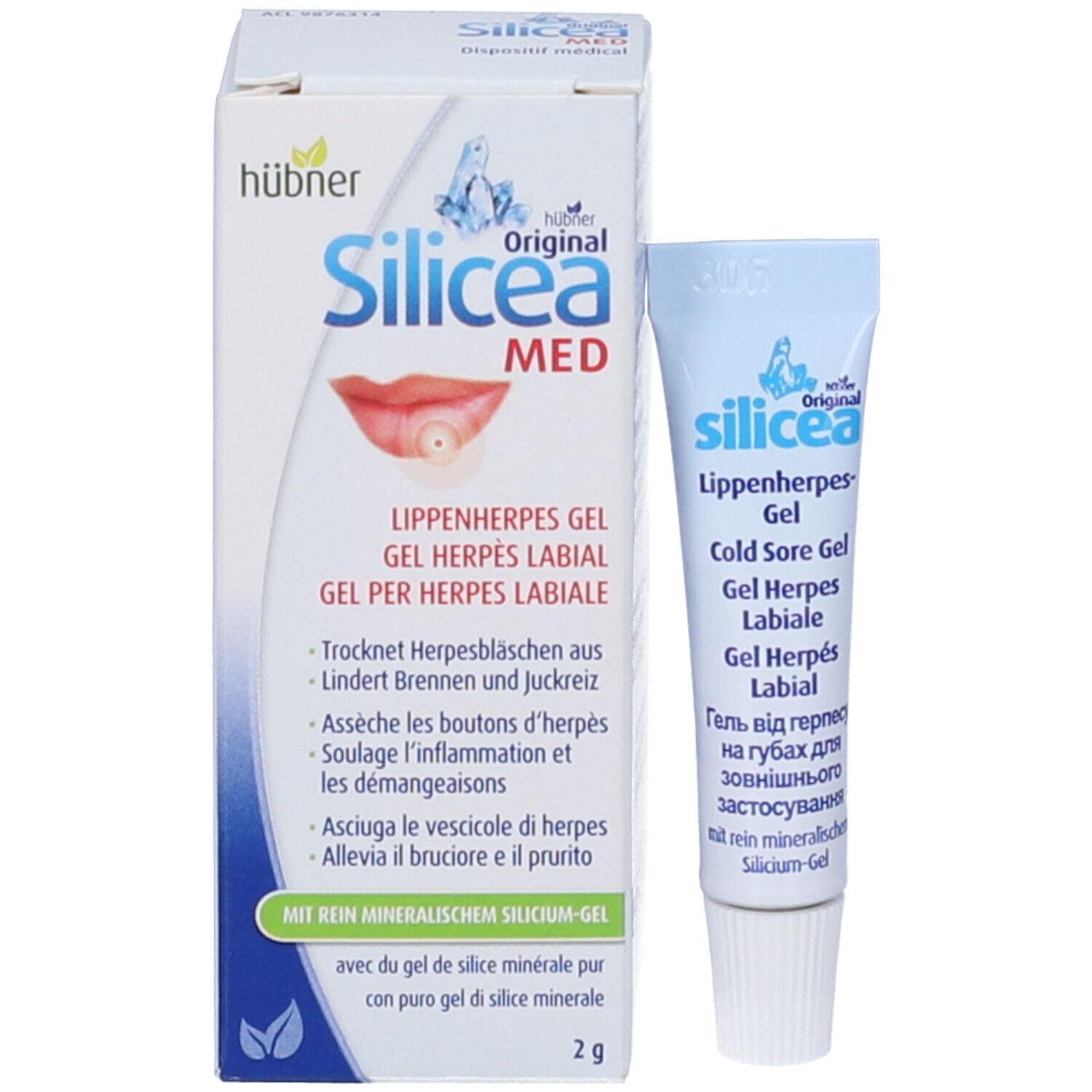 Gel Silicea Per Herpes Labiale Hubner