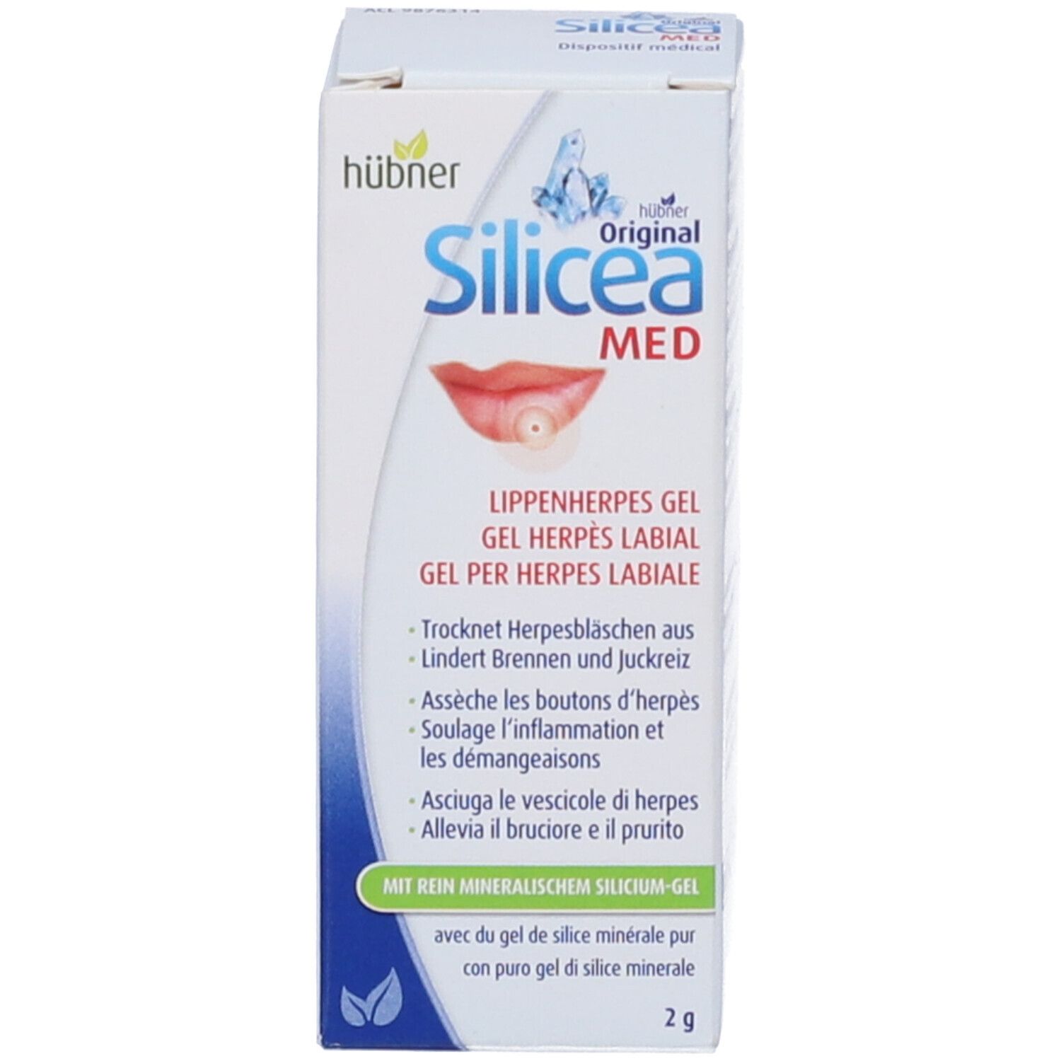 Gel Silicea Per Herpes Labiale Hubner