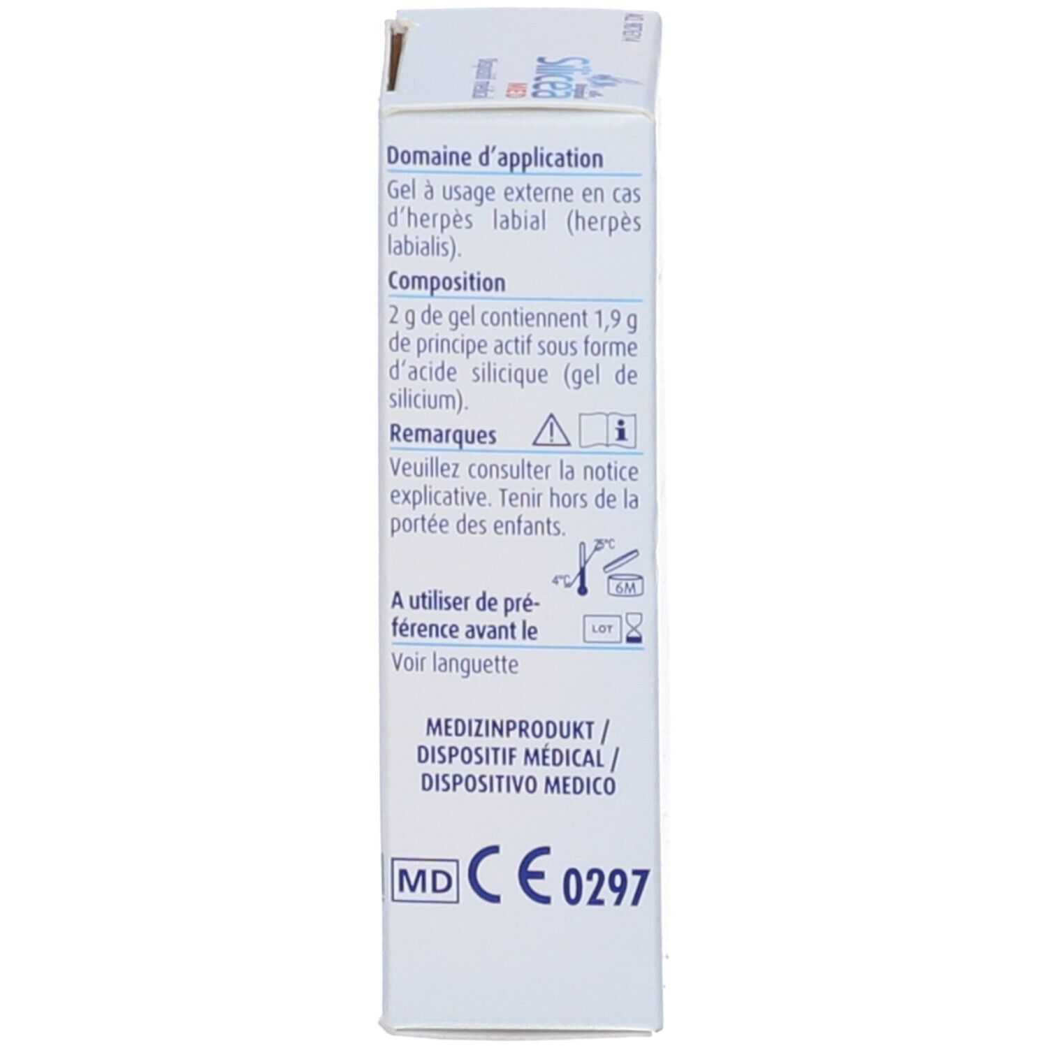 Gel Silicea Per Herpes Labiale Hubner