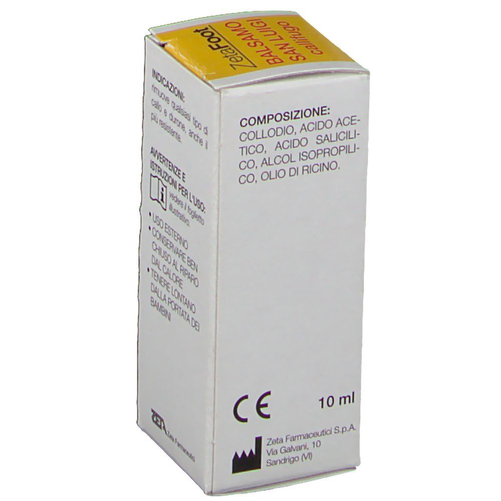 ZetaFoot Balsamo San Luigi Callifugo Tipo Forte