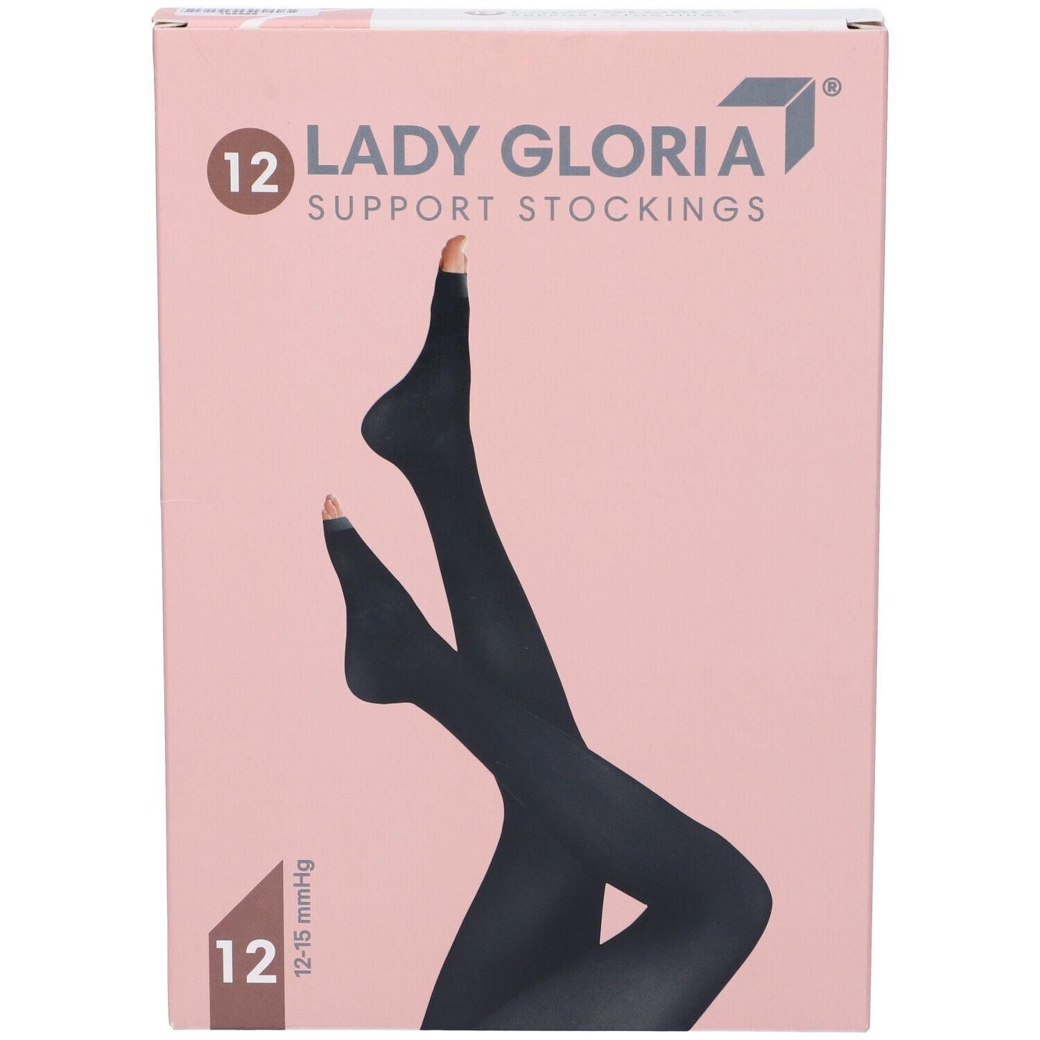 Ladygloria 12 Collant Punta Aperta Daino 5