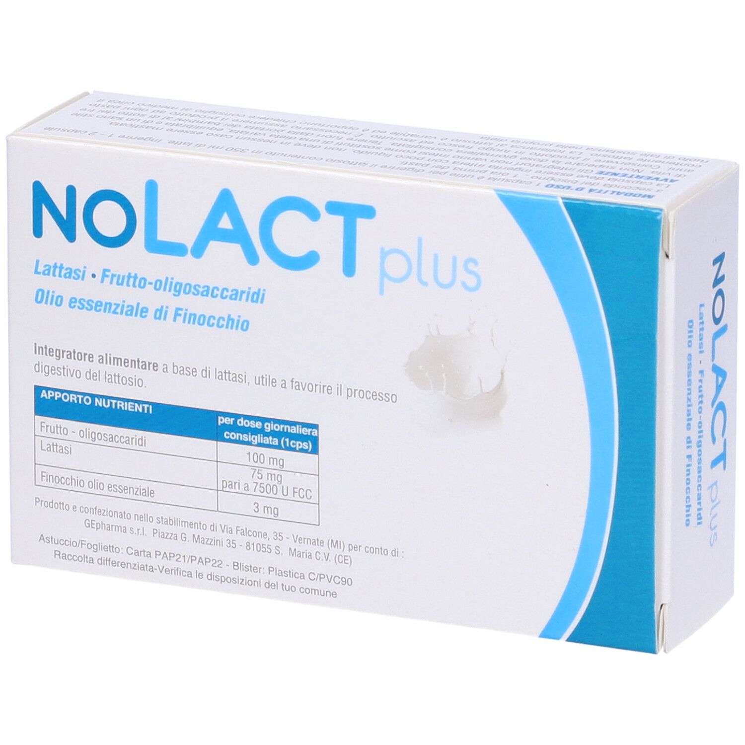 Nolact Plus 30 Capsule