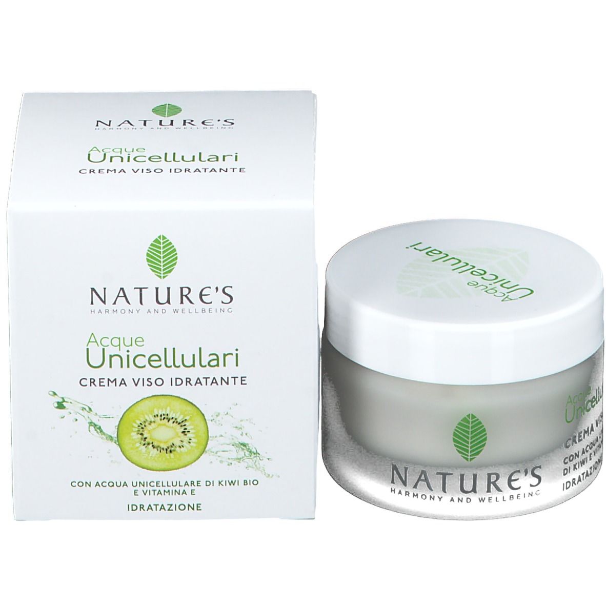 NATURE'S Crema Viso Idratante Acque Unicellulari