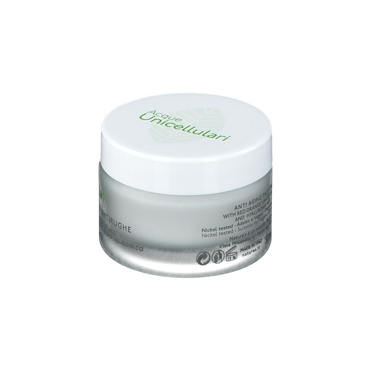 NATURE'S Crema Viso Antirughe SPF 15 Acque Unicellulari