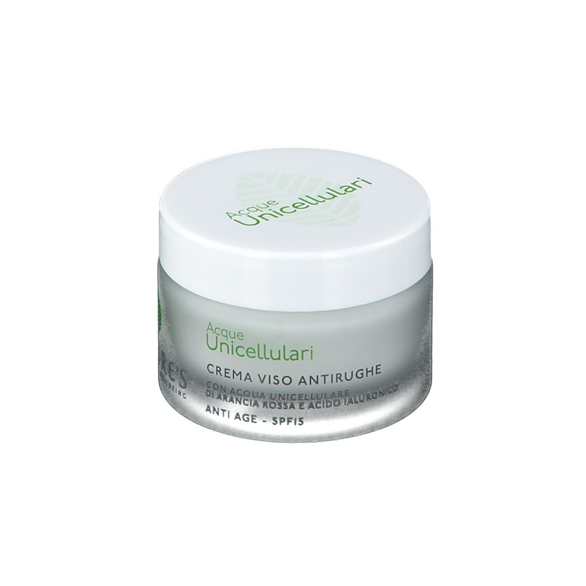 NATURE'S Crema Viso Antirughe SPF 15 Acque Unicellulari