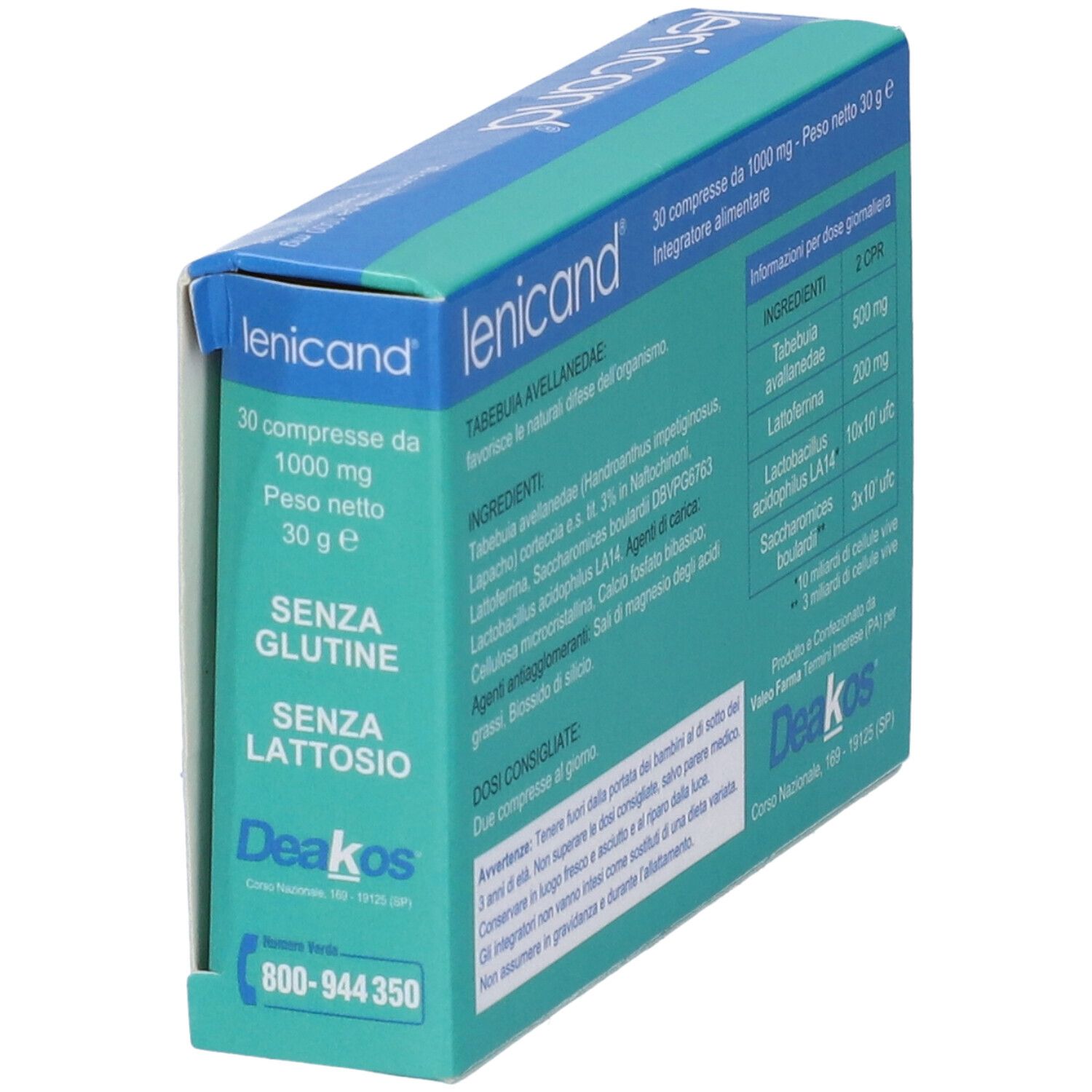 Lenicand 30 Compresse 1300 Mg