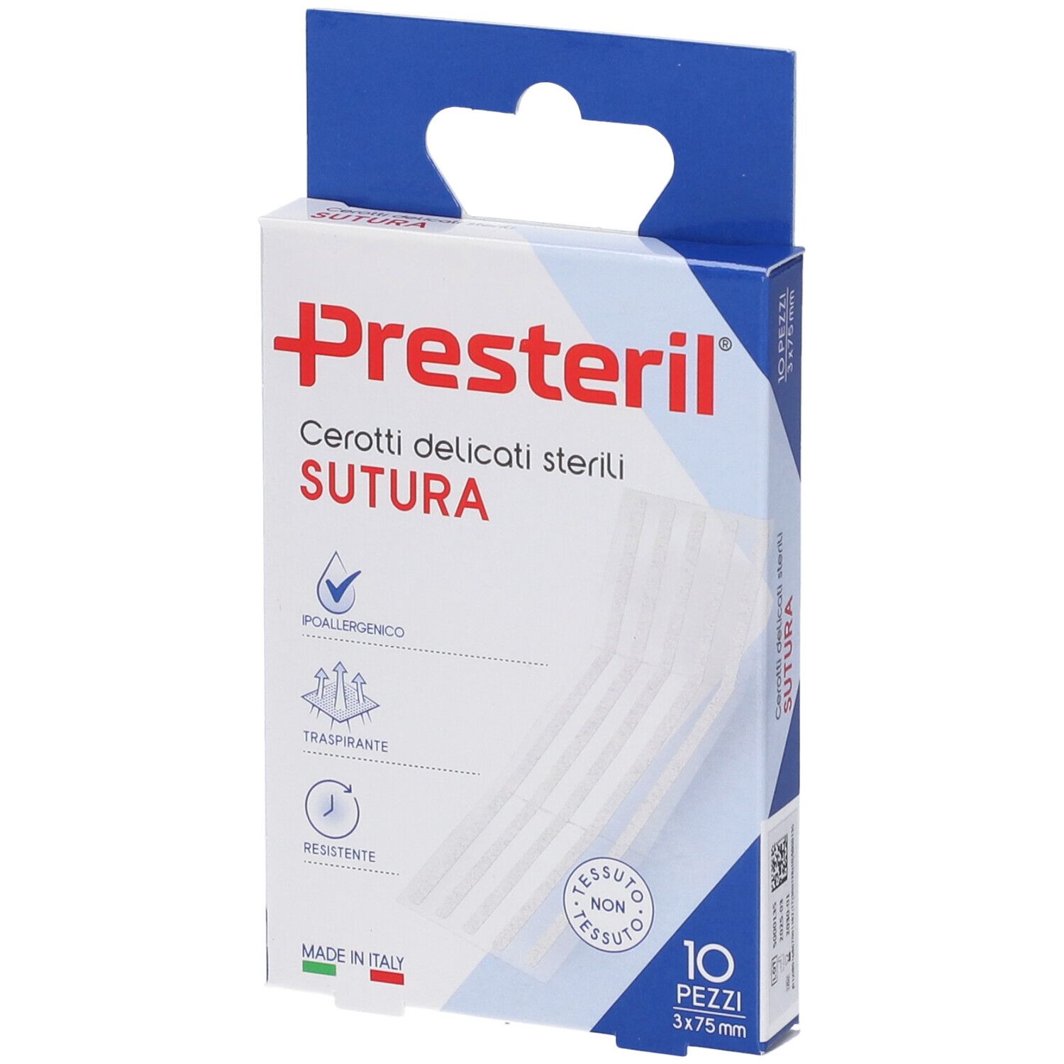 Medipresteril Cerotti Delicati Sterili Sutura 3 x 75mm