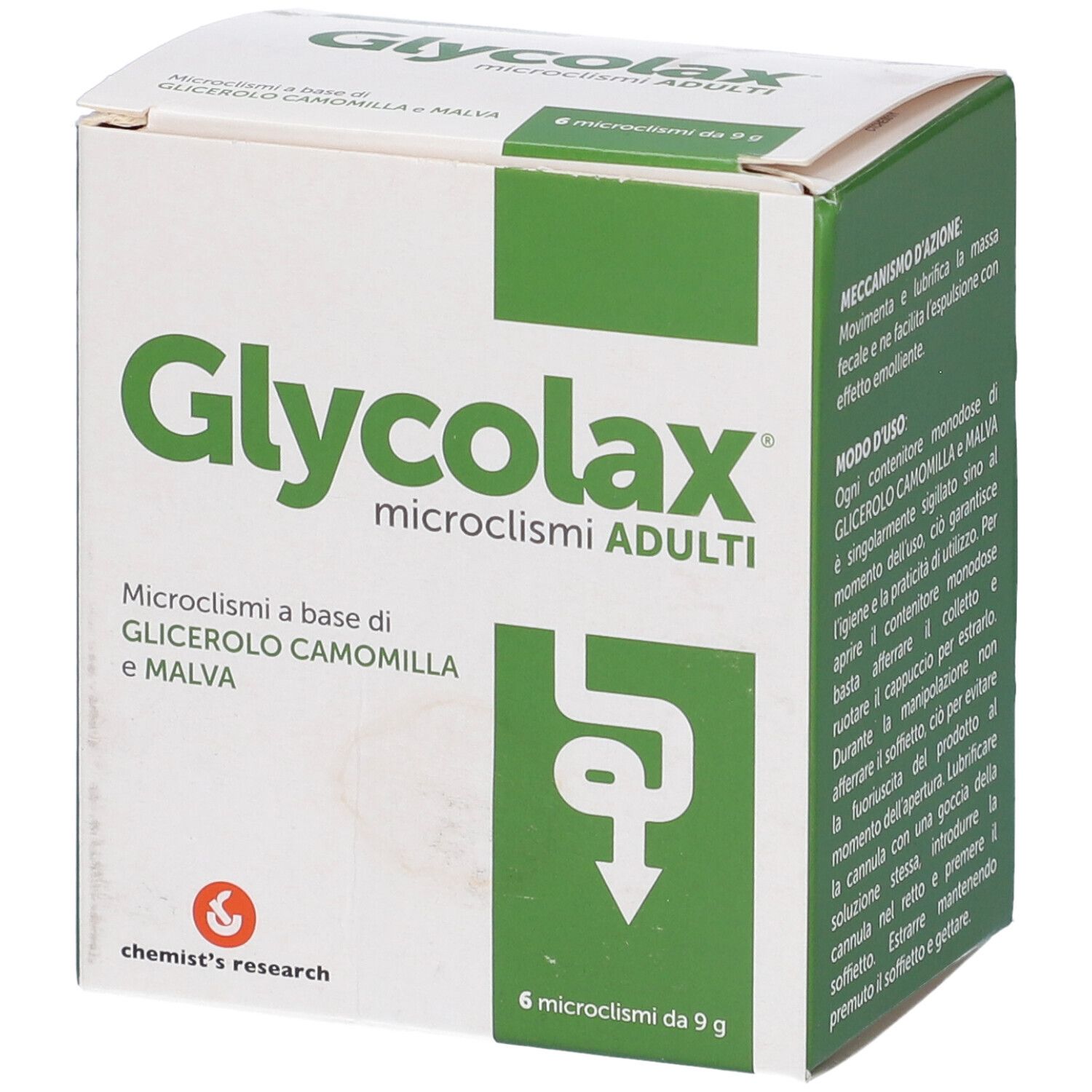 Glycolax Microclismi 6 Pezzi 9 G