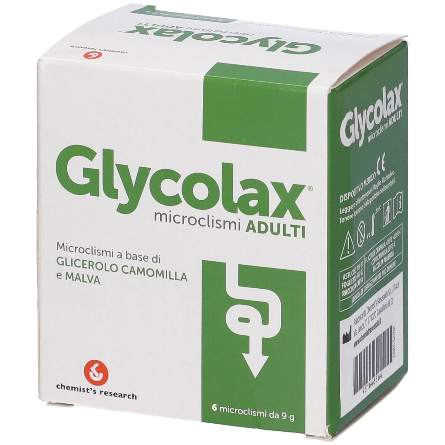 Glycolax Microclismi 6 Pezzi 9 G