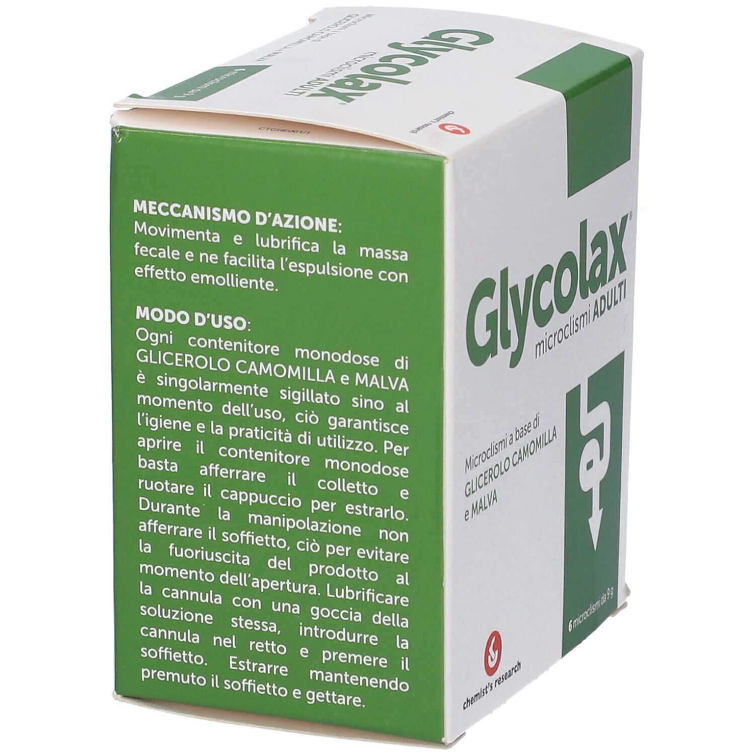 Glycolax Microclismi 6 Pezzi 9 G