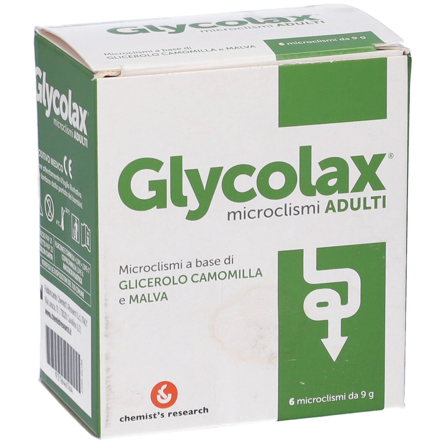 Glycolax Microclismi 6 Pezzi 9 G