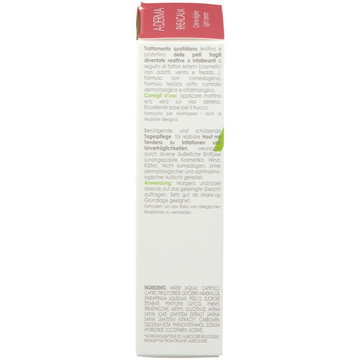 A-DERMA Rheacalm Crema Lenitiva Leggera