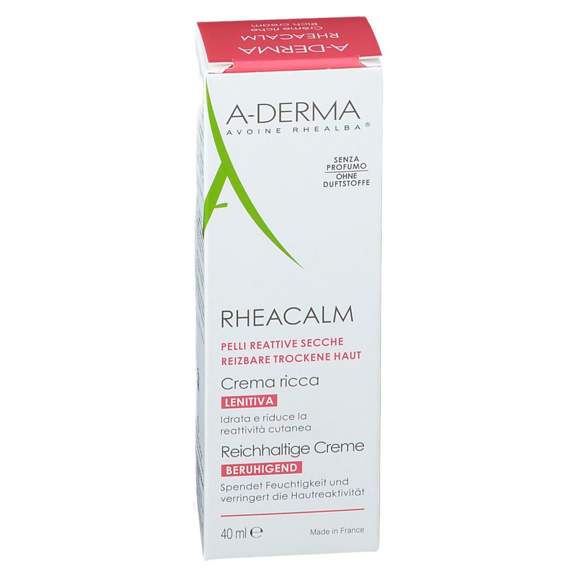 A-DERMA Rheacalm Crema Lenitiva Ricca