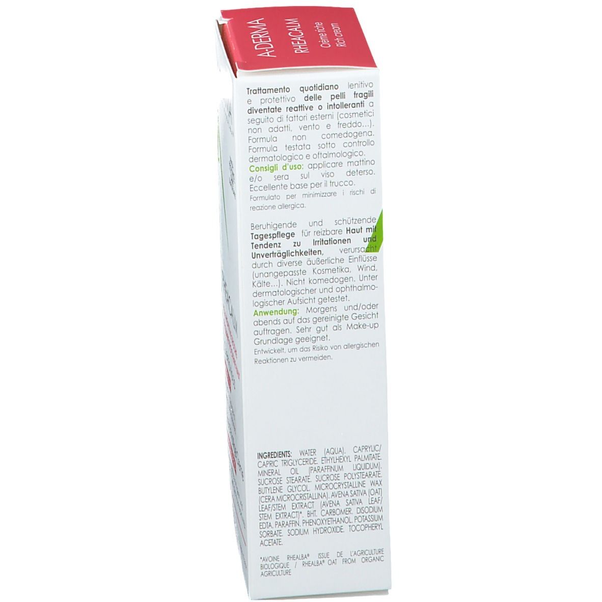 A-DERMA Rheacalm Crema Lenitiva Ricca
