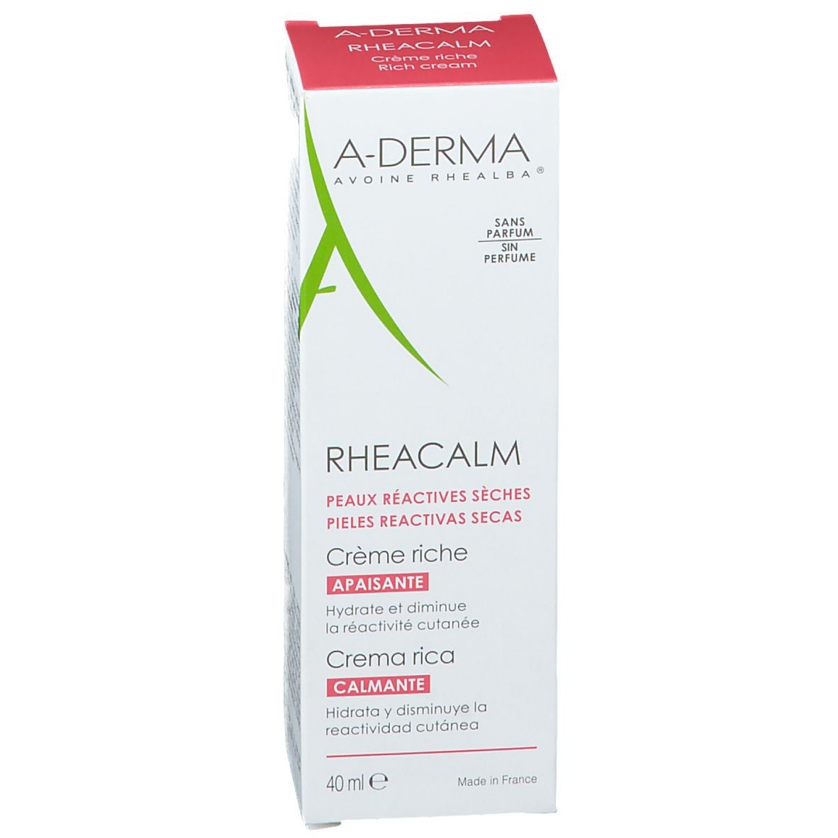 A-DERMA Rheacalm Crema Lenitiva Ricca