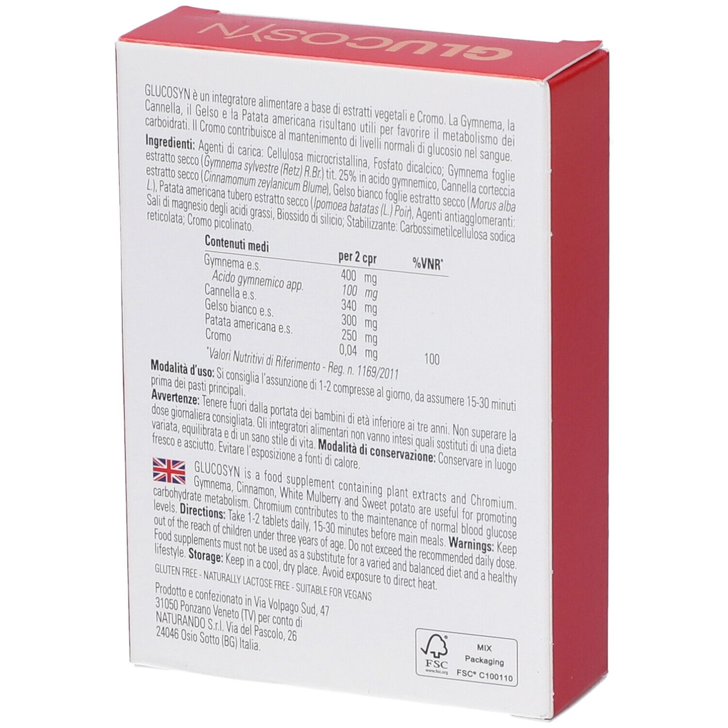 Glucosyn 30 Compresse