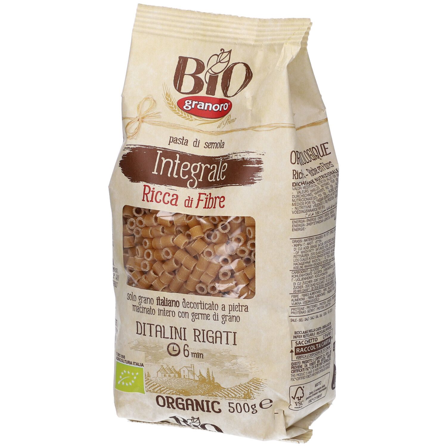 Ditalini Rig Granoro Biol Inte