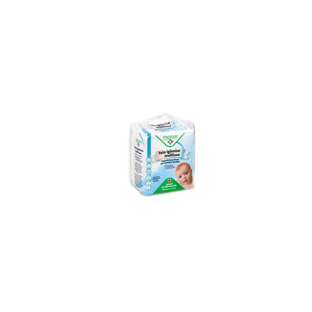 Profar Telo Igienico Multiuso Profar Sempre Asciutto Per Neonati E Bambini 60x60cm