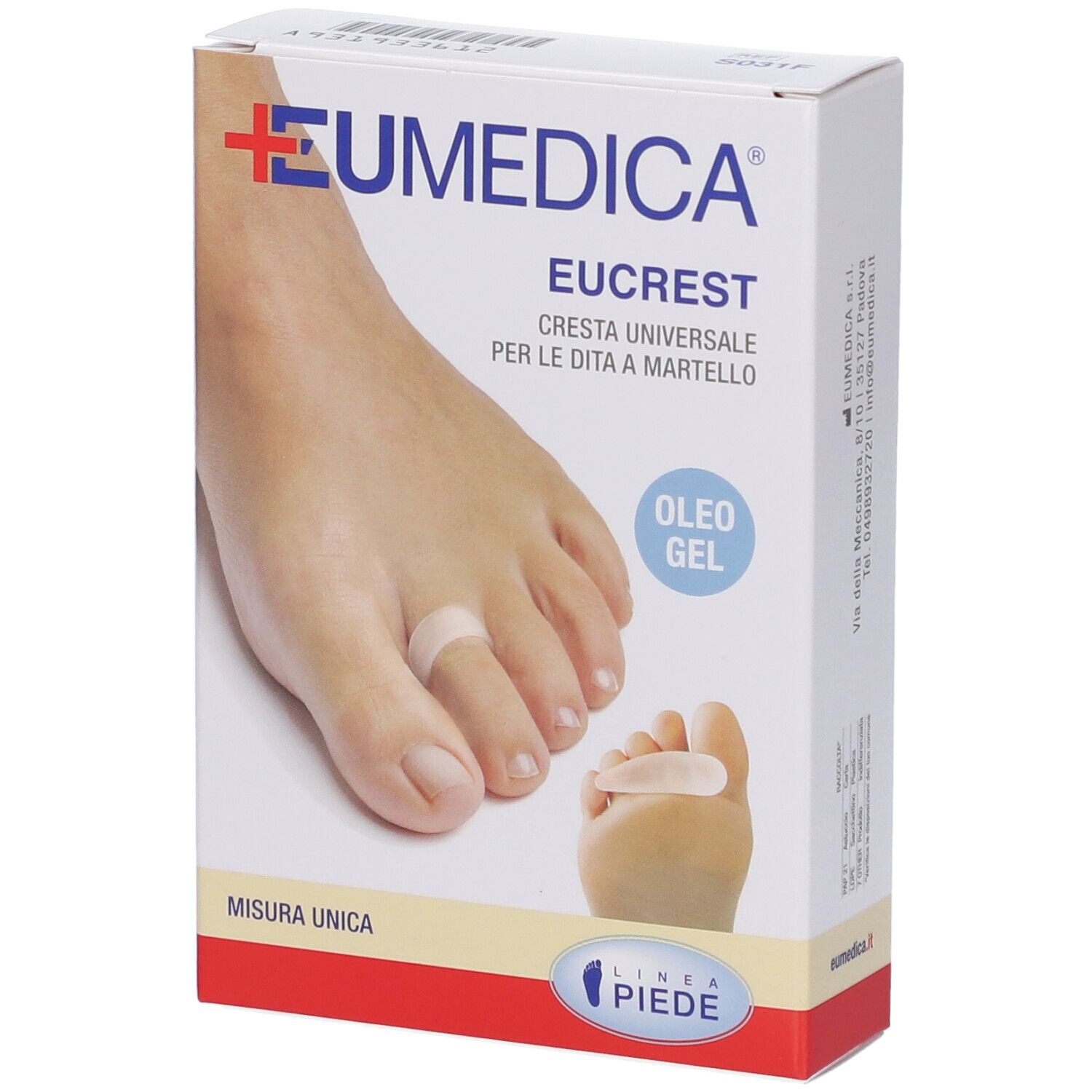 Cresta Di Oleo Gel Universale Per Le Dita Del Piede Eucrest