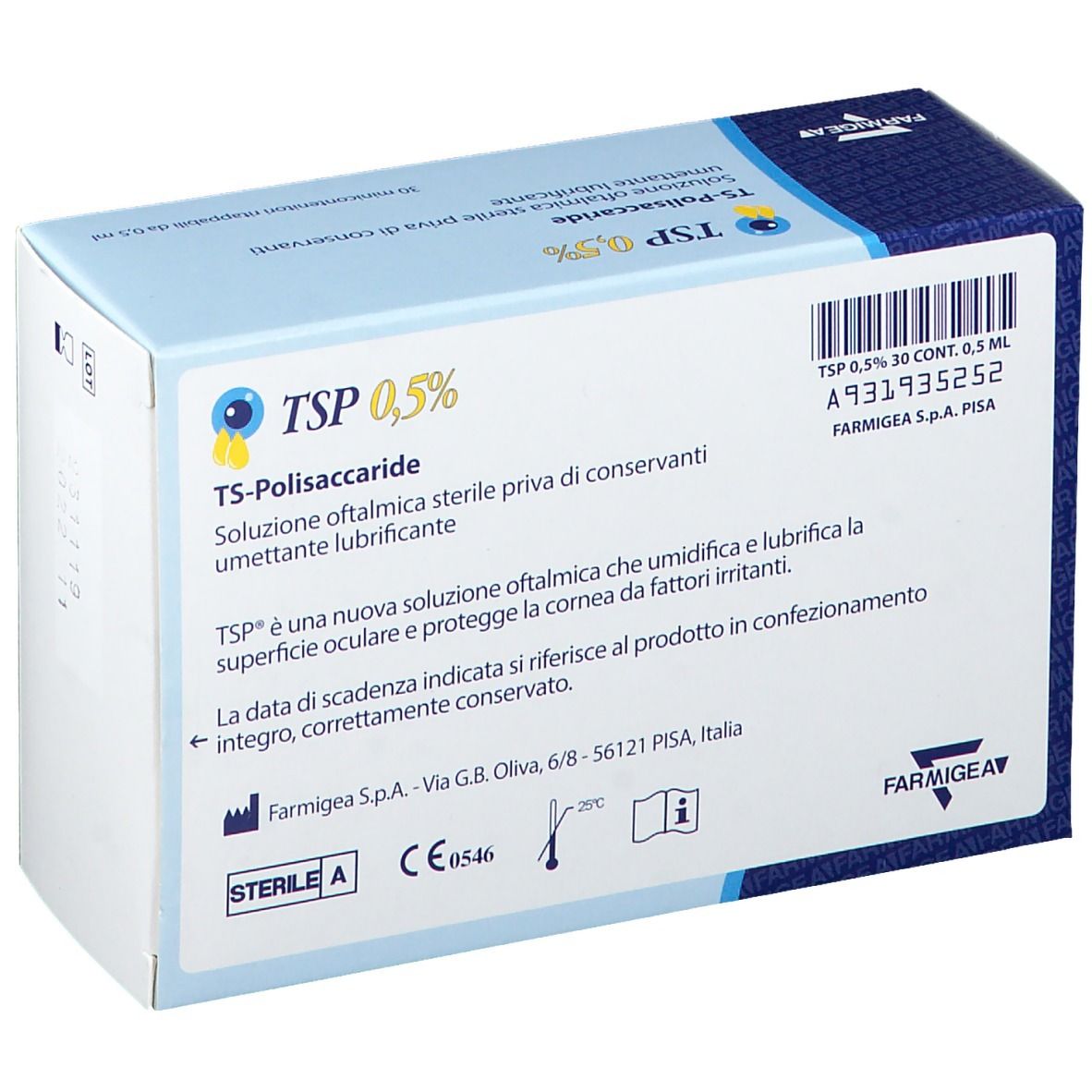 TSP 0,5%