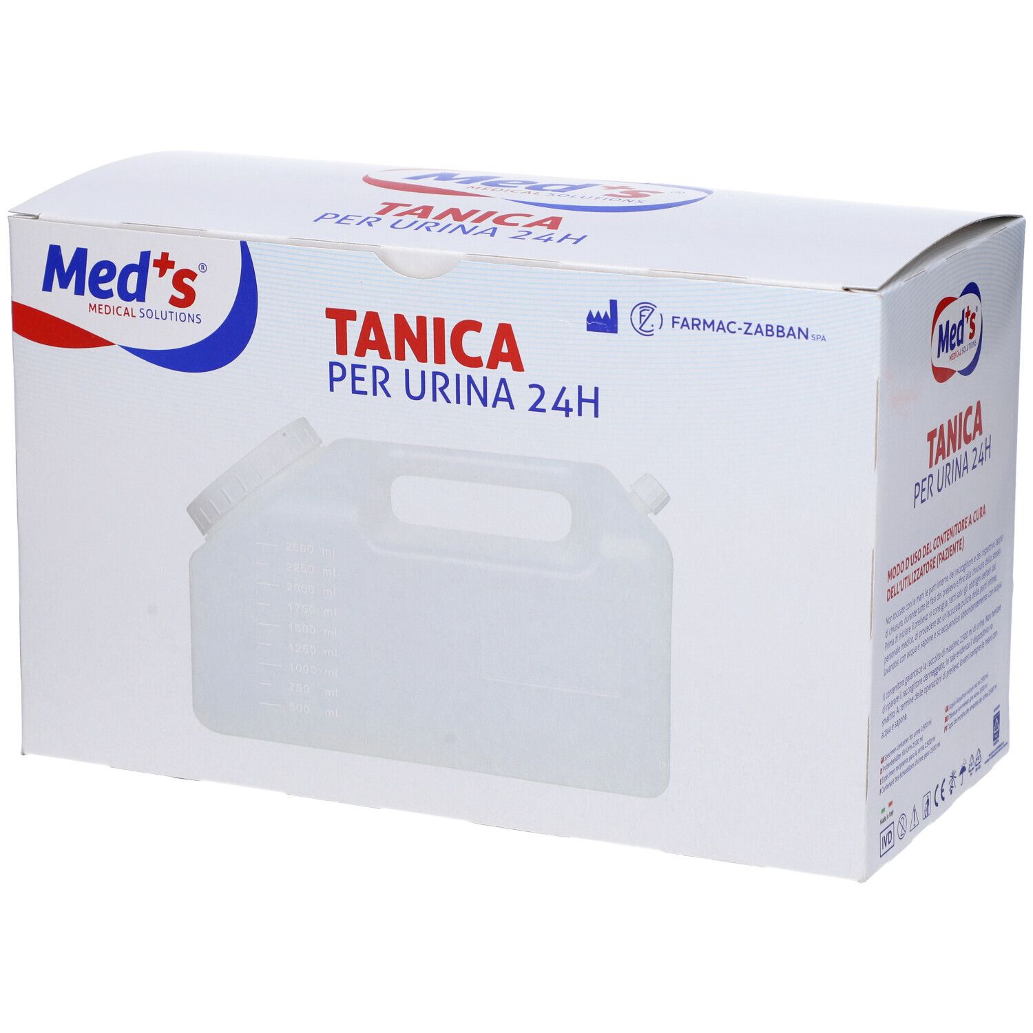 Meds® Tanica per Urina 24H