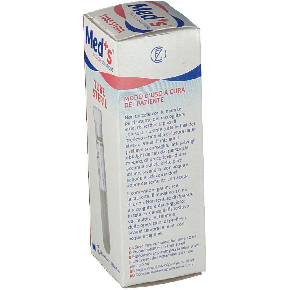 Meds® Provetta Sterile Urina