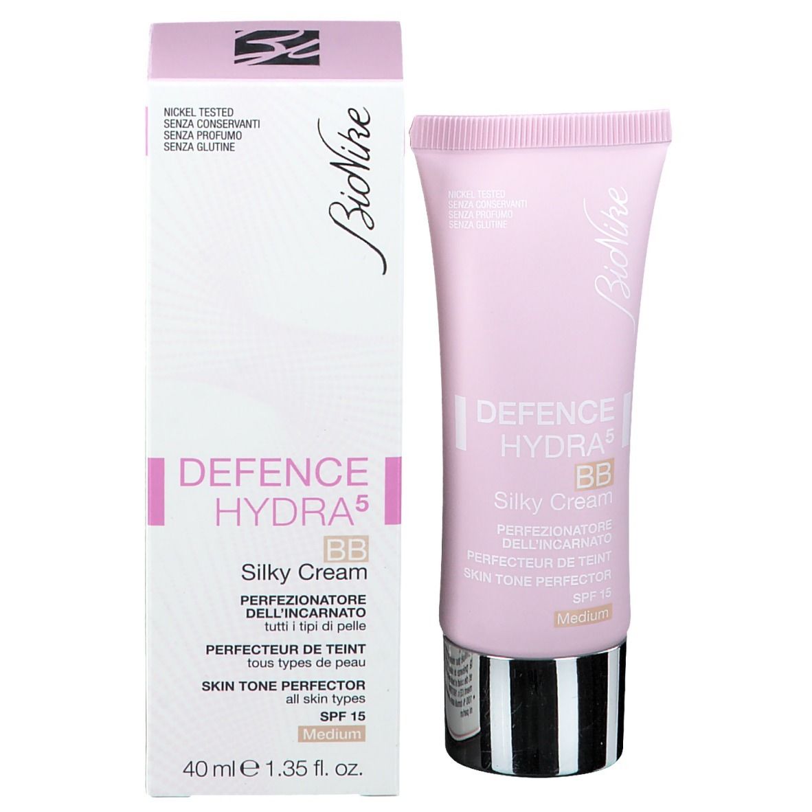 BioNike Defence Hydra 5 Radiance BB Crema Idratante Illuminante Dorato