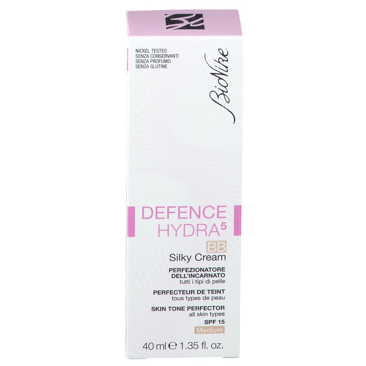 BioNike Defence Hydra 5 Radiance BB Crema Idratante Illuminante Dorato