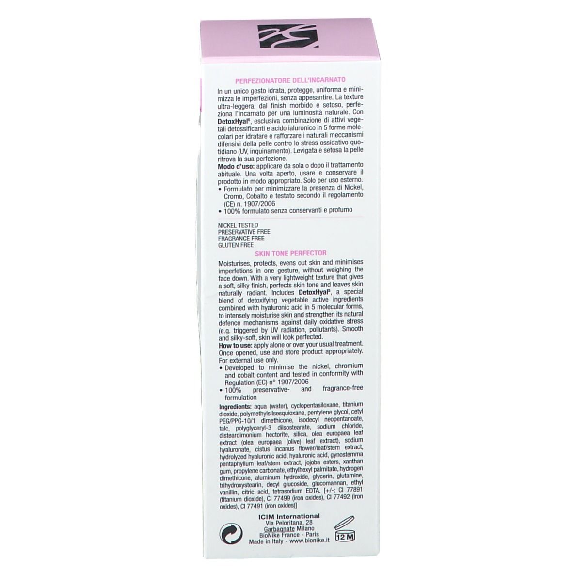BioNike Defence Hydra 5 Radiance BB Crema Idratante Illuminante Dorato