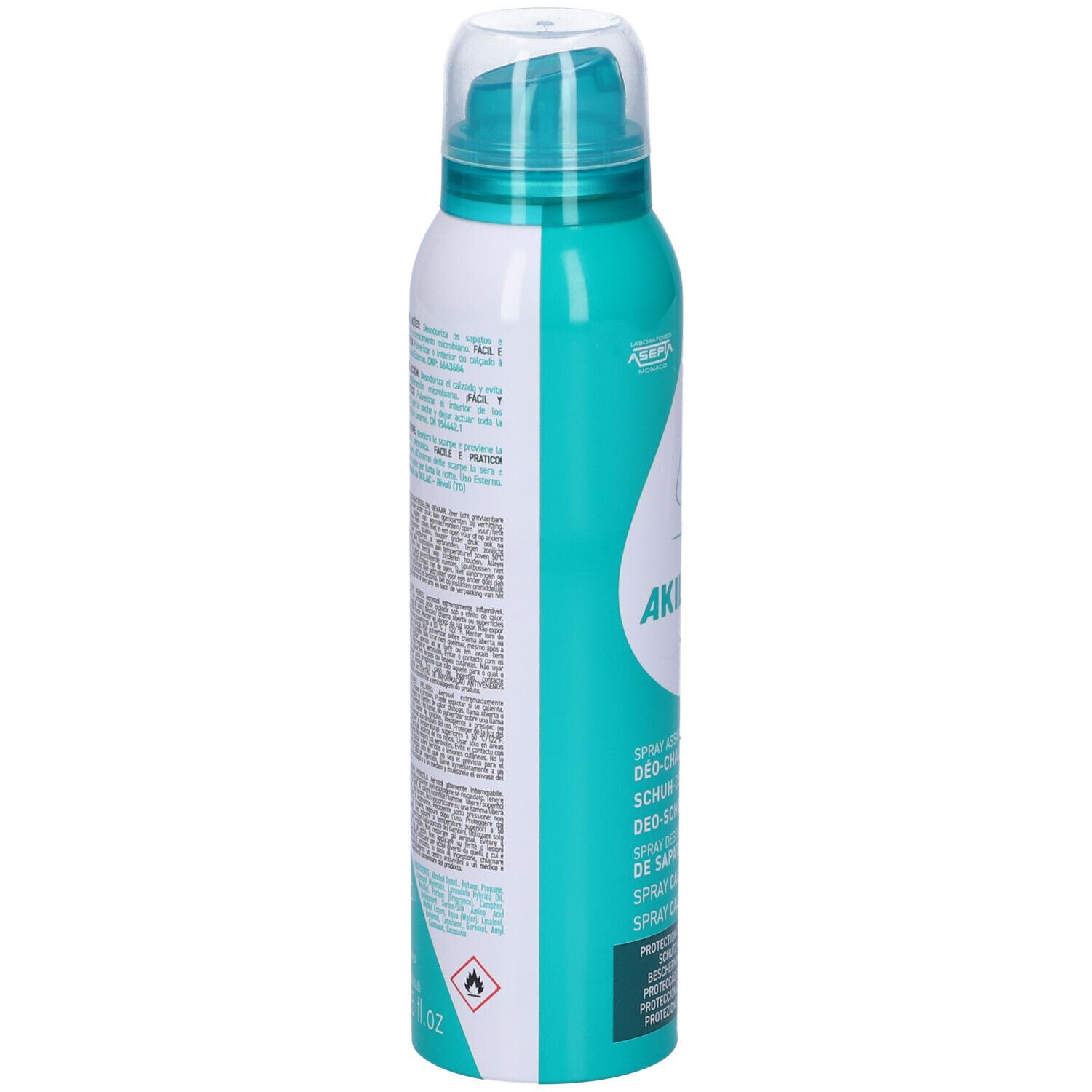 Akileïne® Deo Spray igienizzante per scarpe