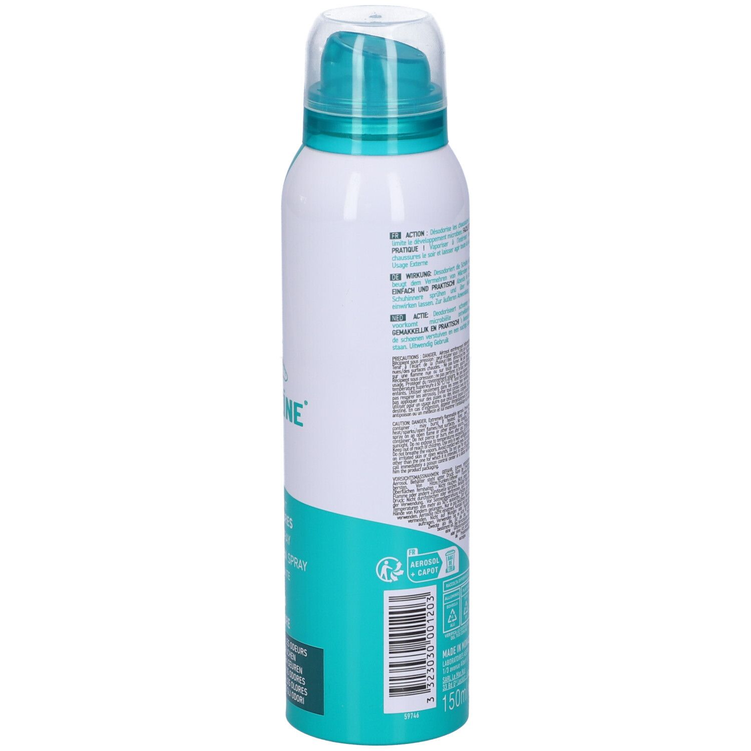 Akileïne® Deo Spray igienizzante per scarpe