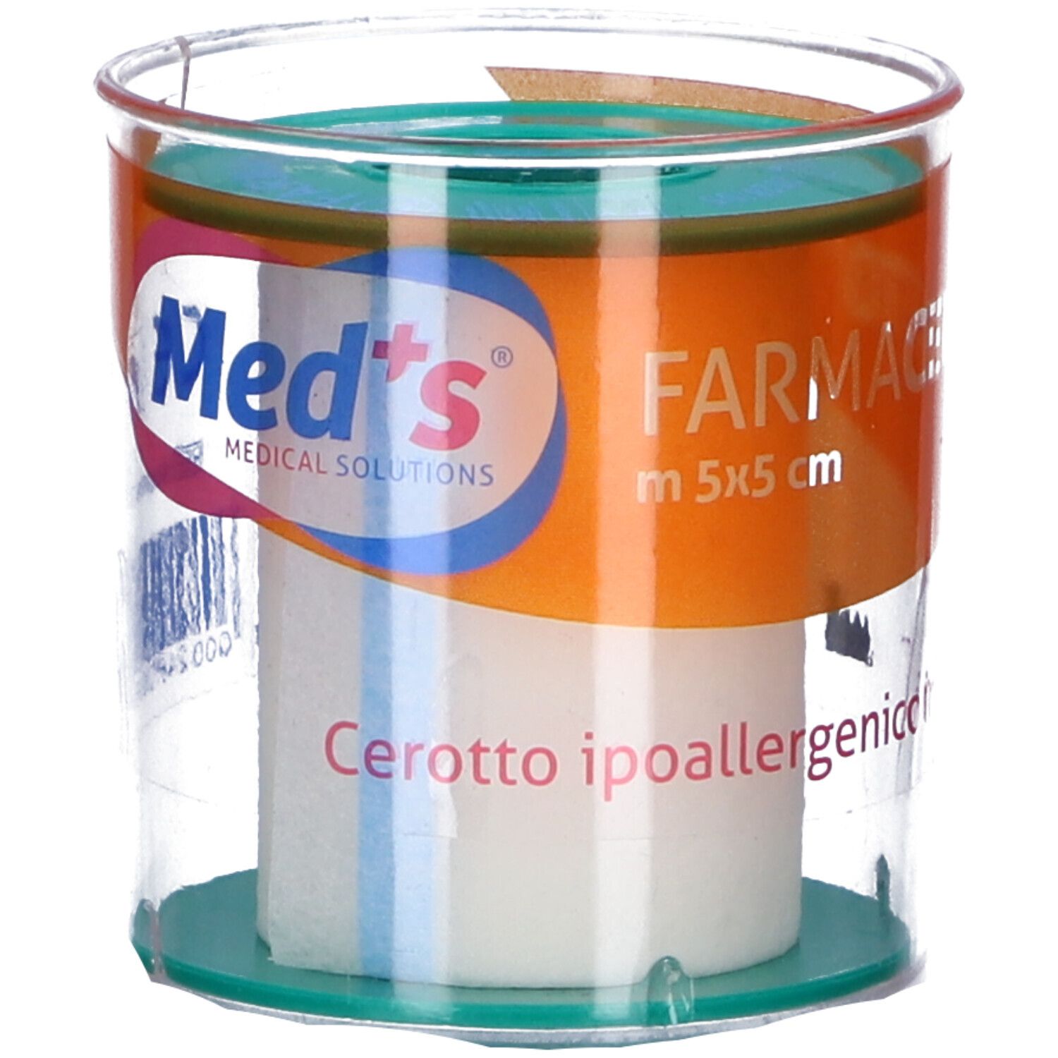 Meds® Cerotto Ipoallergenico in TNT 5 m x 5 cm