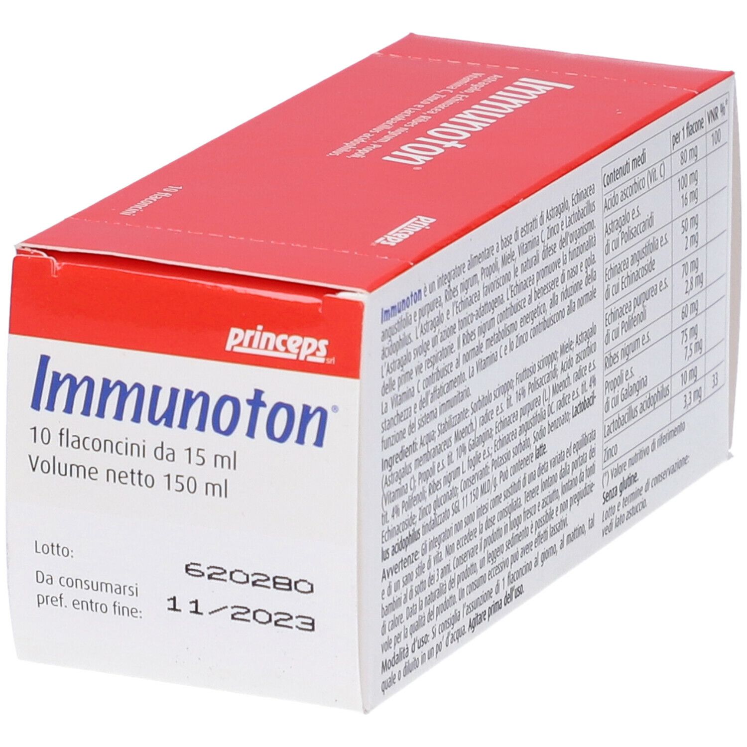 Immunoton 10 Flaconcini Da 15 Ml