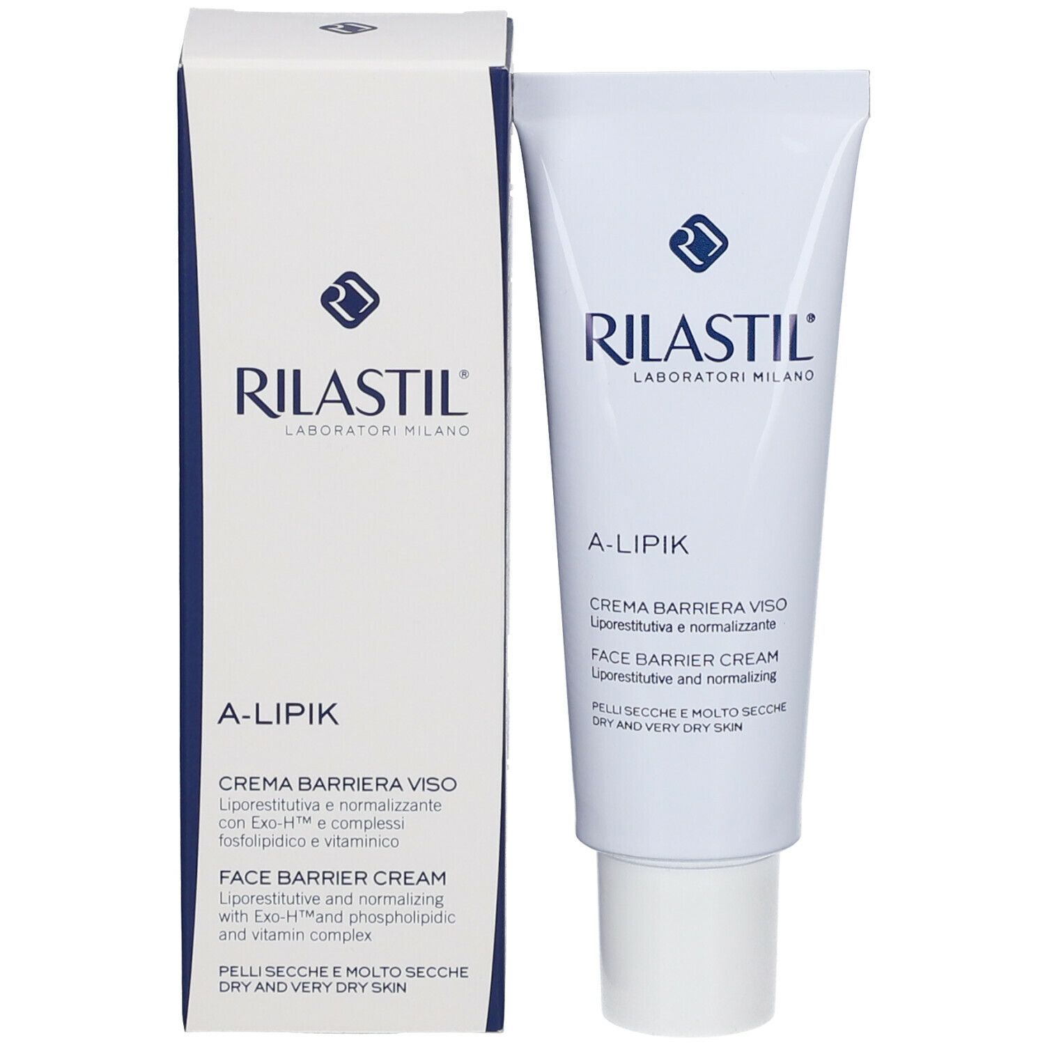 RILASTIL A-LIPIK Crema Barriera Viso