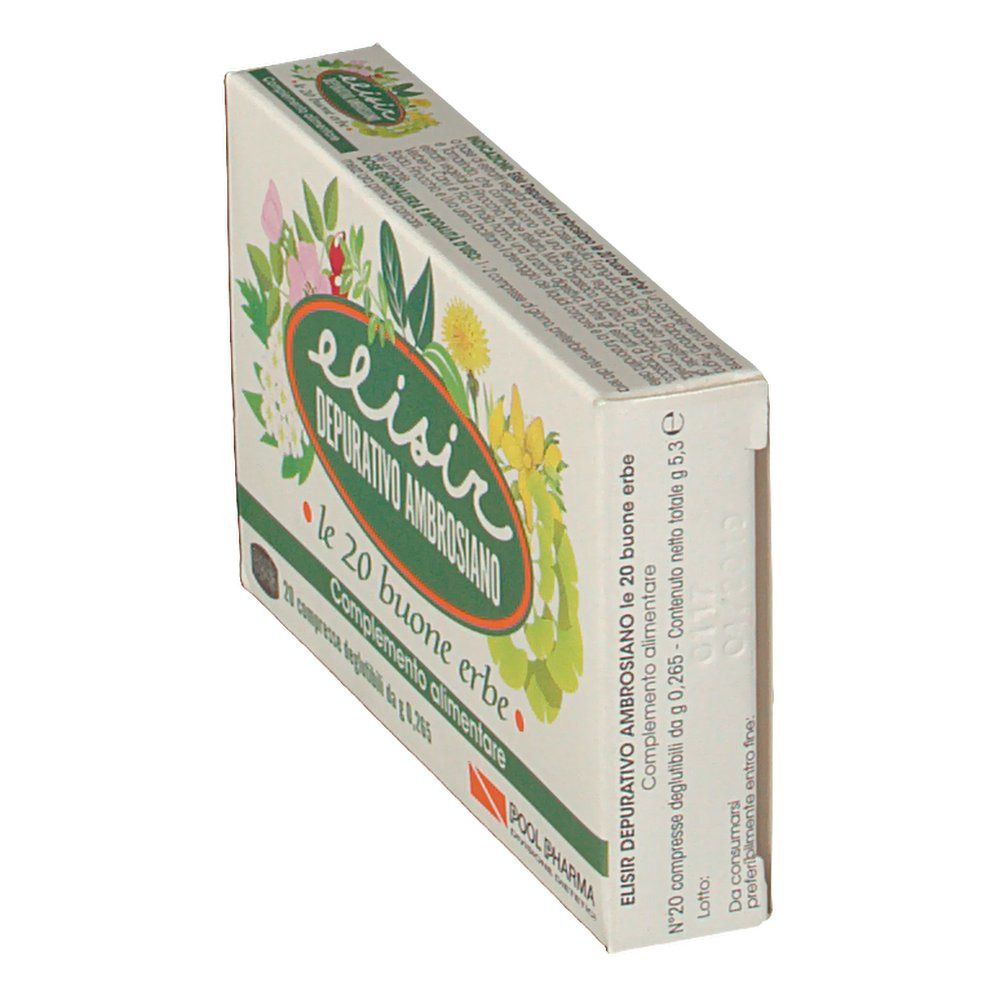 Elisir Depurativo Ambrosiano 20 Compresse